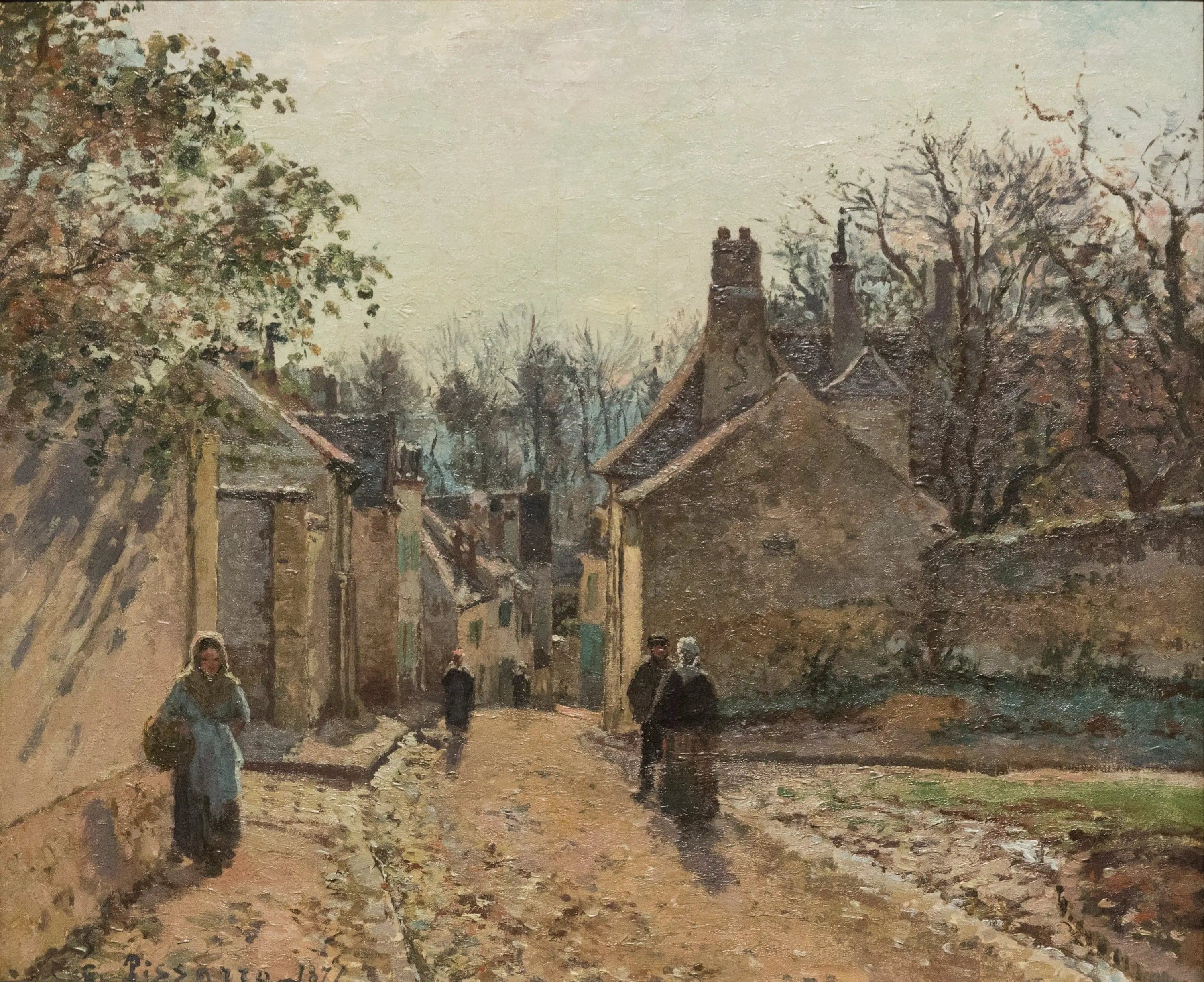 A Village Street, Louveciennes