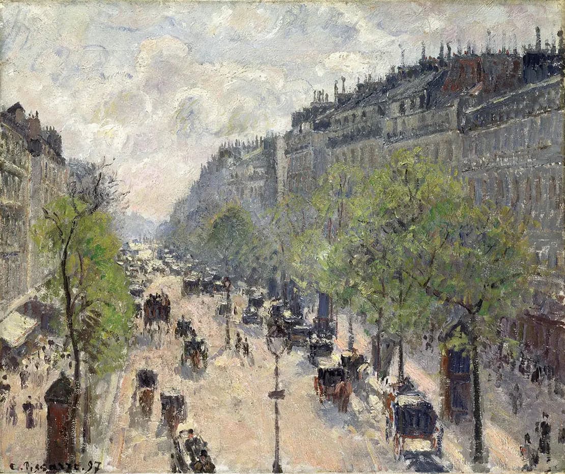 Boulevard Montmartre, Spring