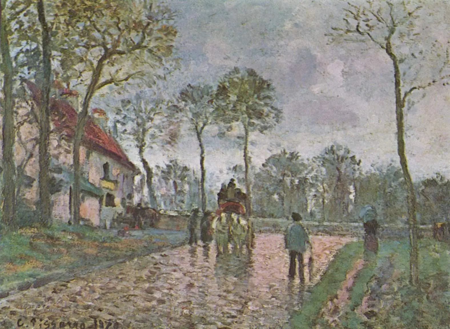 Diligence in Louveciennes
