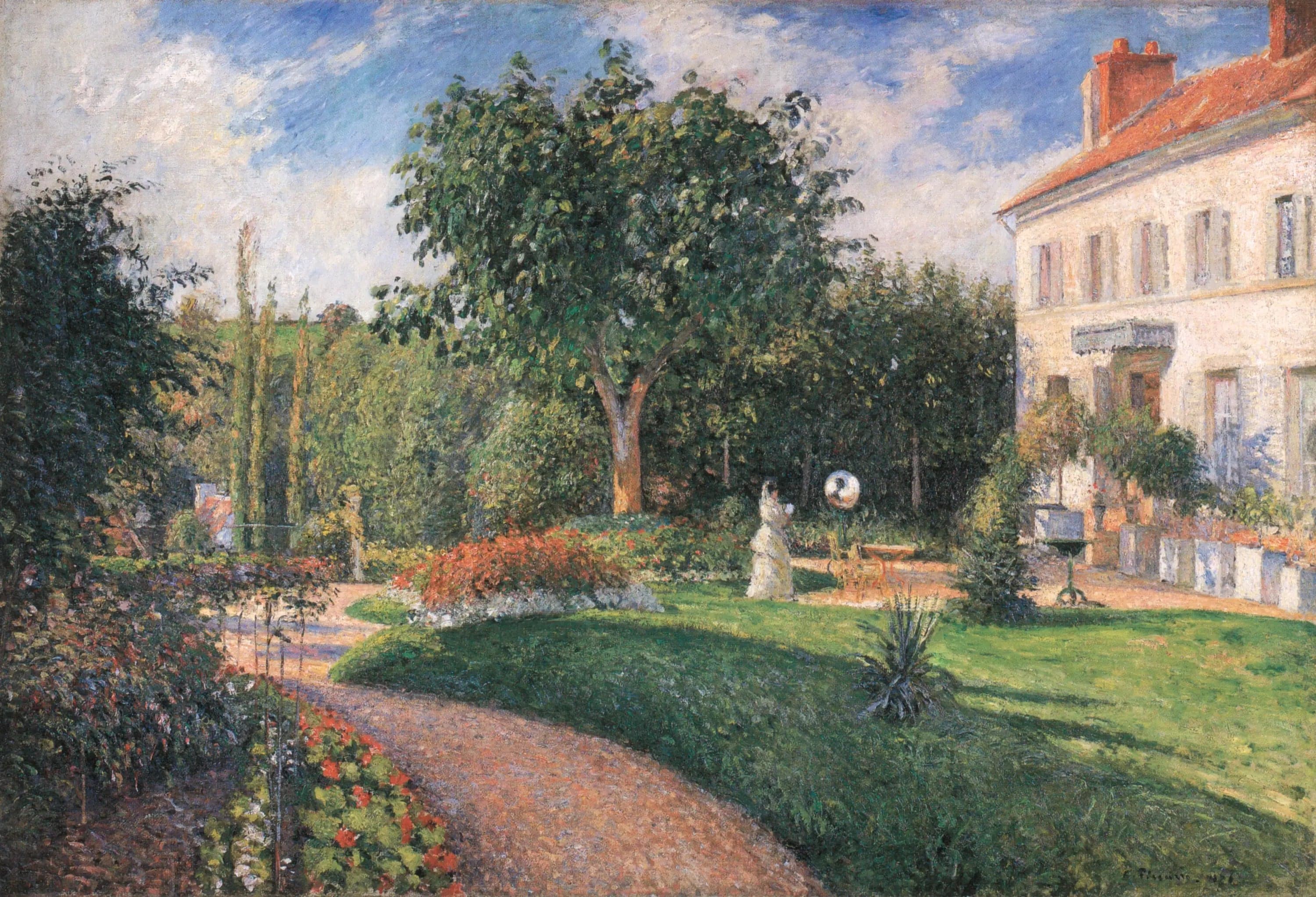 Garden of the Mathurins, in Pontoise