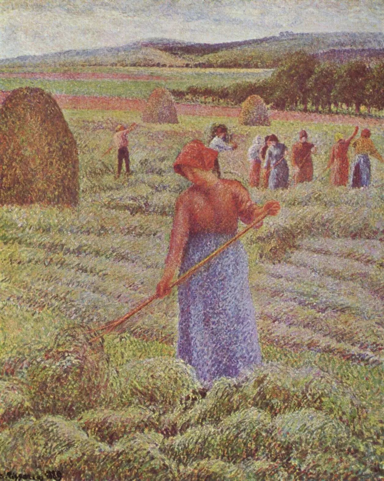 Hay Harvest at Eragny-sur-Epte