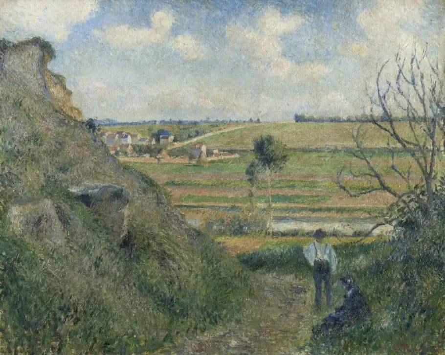 Hollow Path, View of Épluches