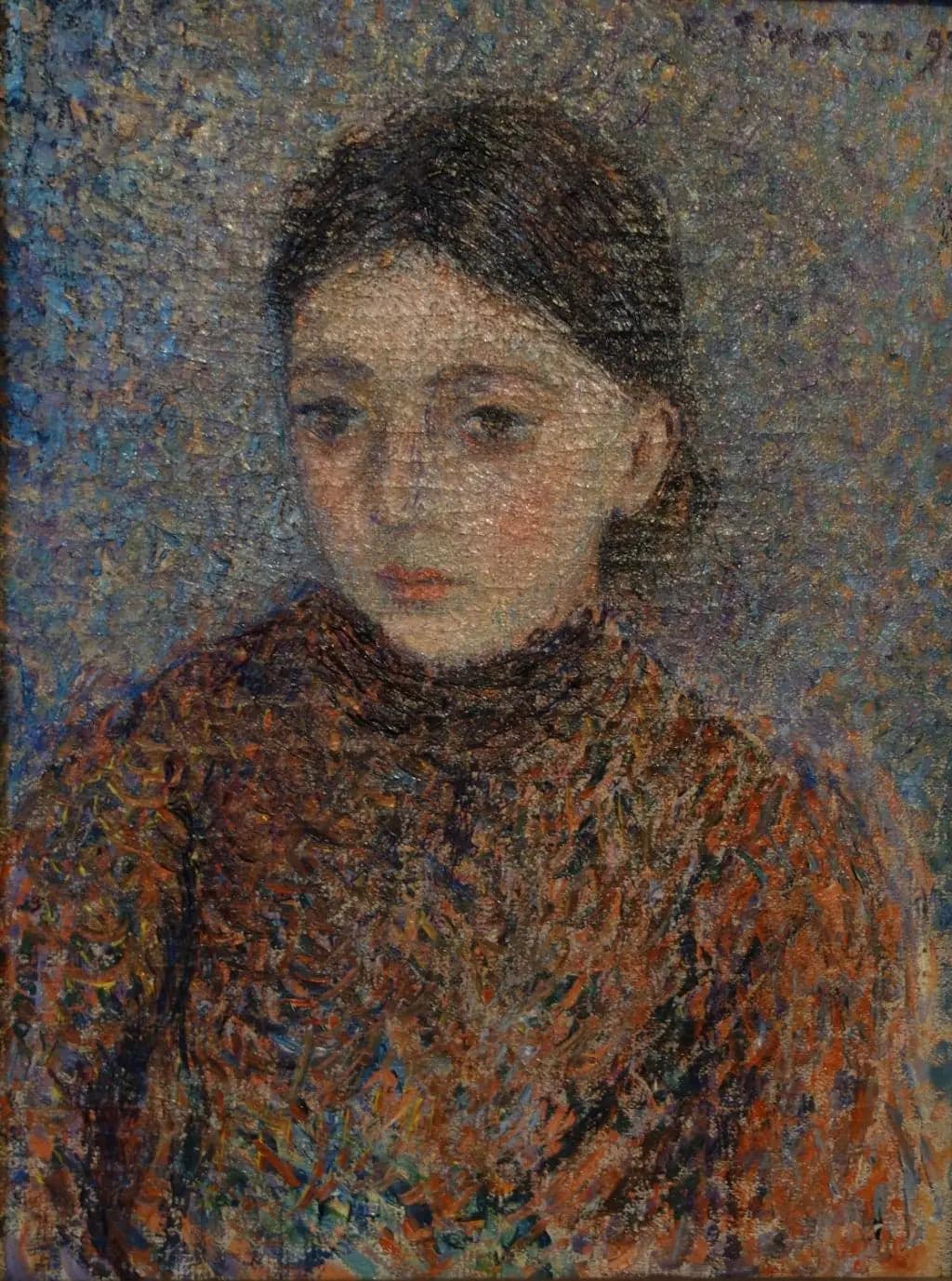 Jeanne Pissarro, known as Cocotte, in Bust