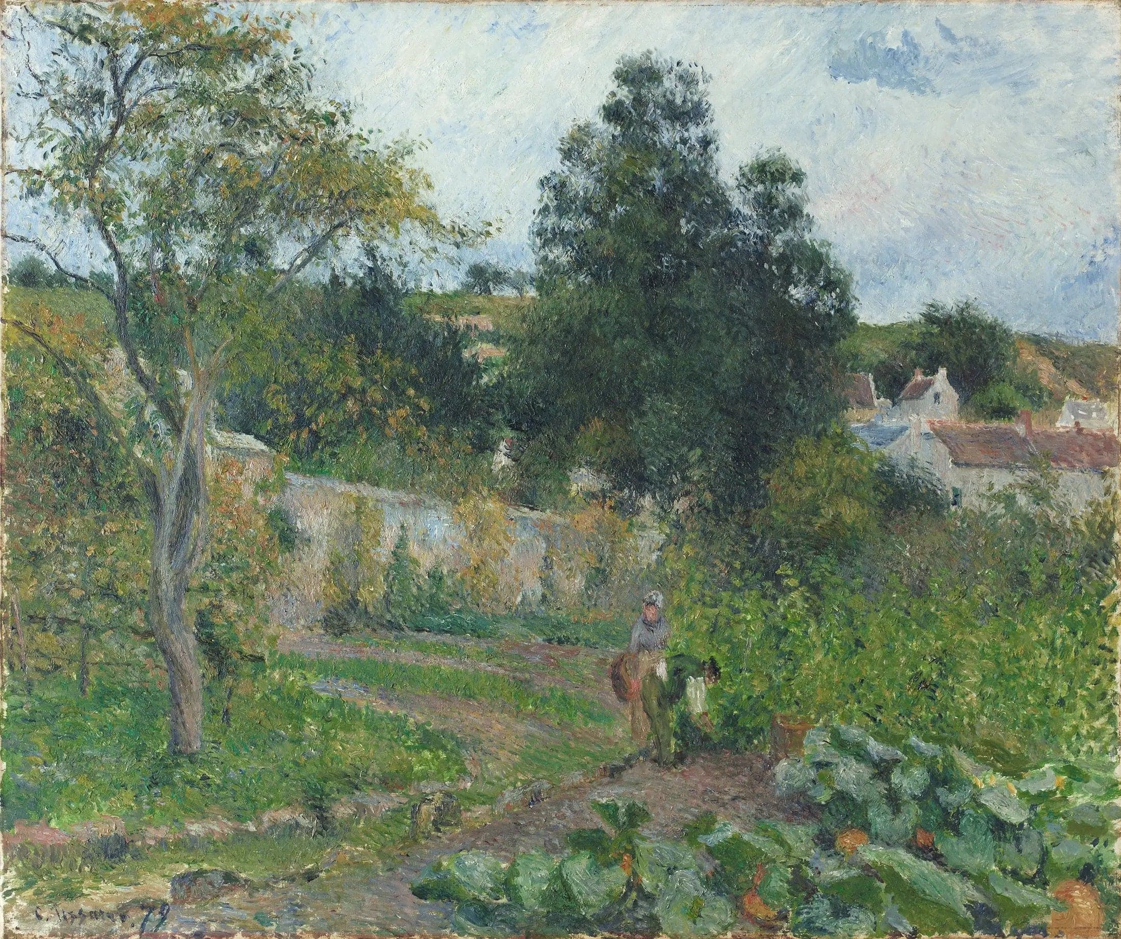 Kitchen Garden at the Hermitage, Pontoise