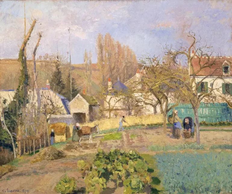 Kitchen Gardens of L'Hermitage, Pontoise