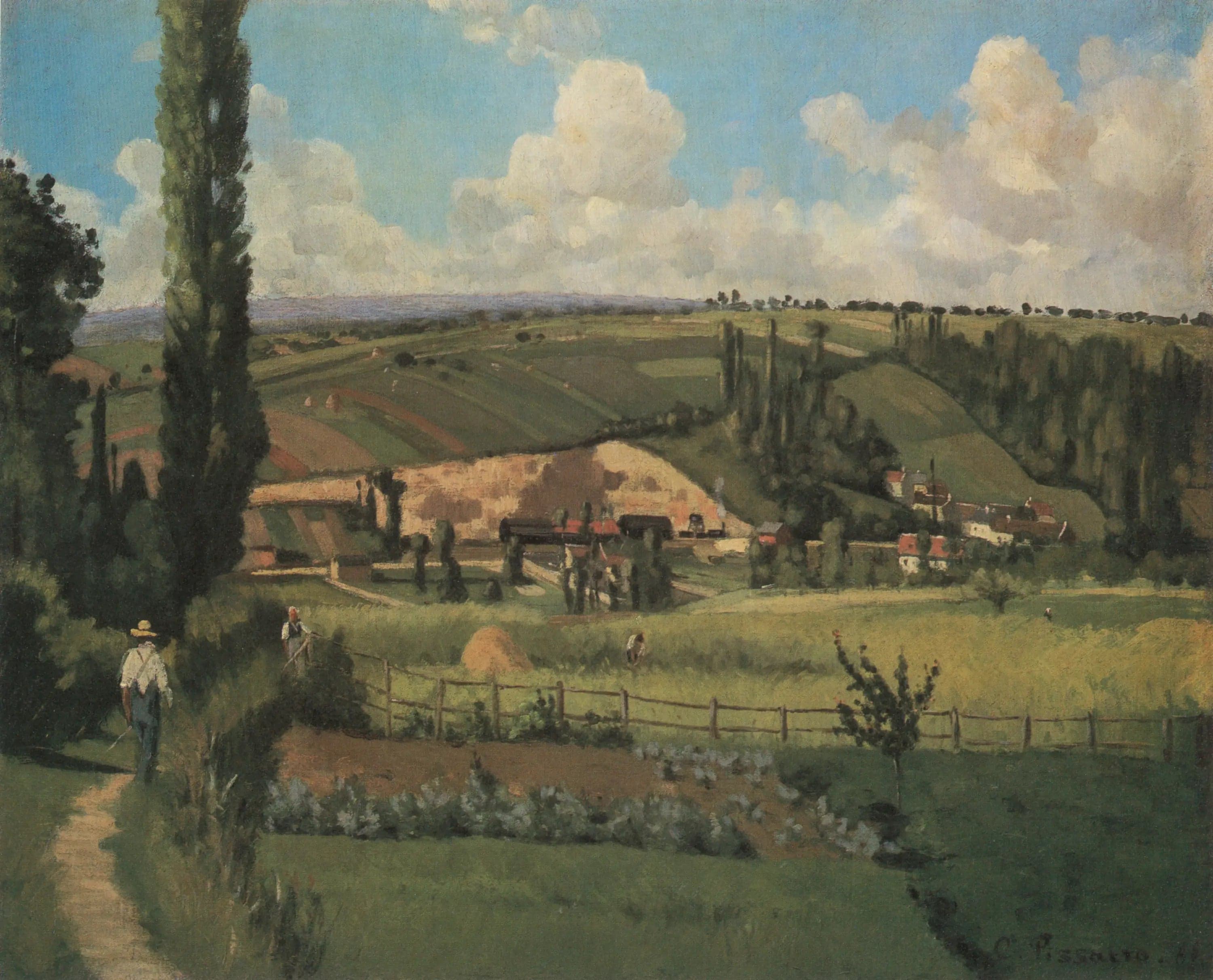 Landscape at Pâtis, Pontoise