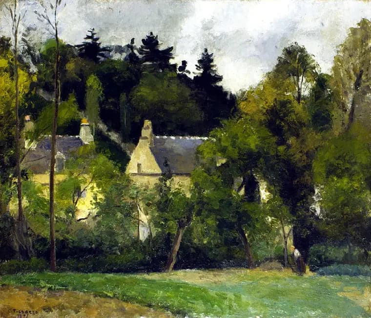 Landscape at the Hermitage, Pontoise