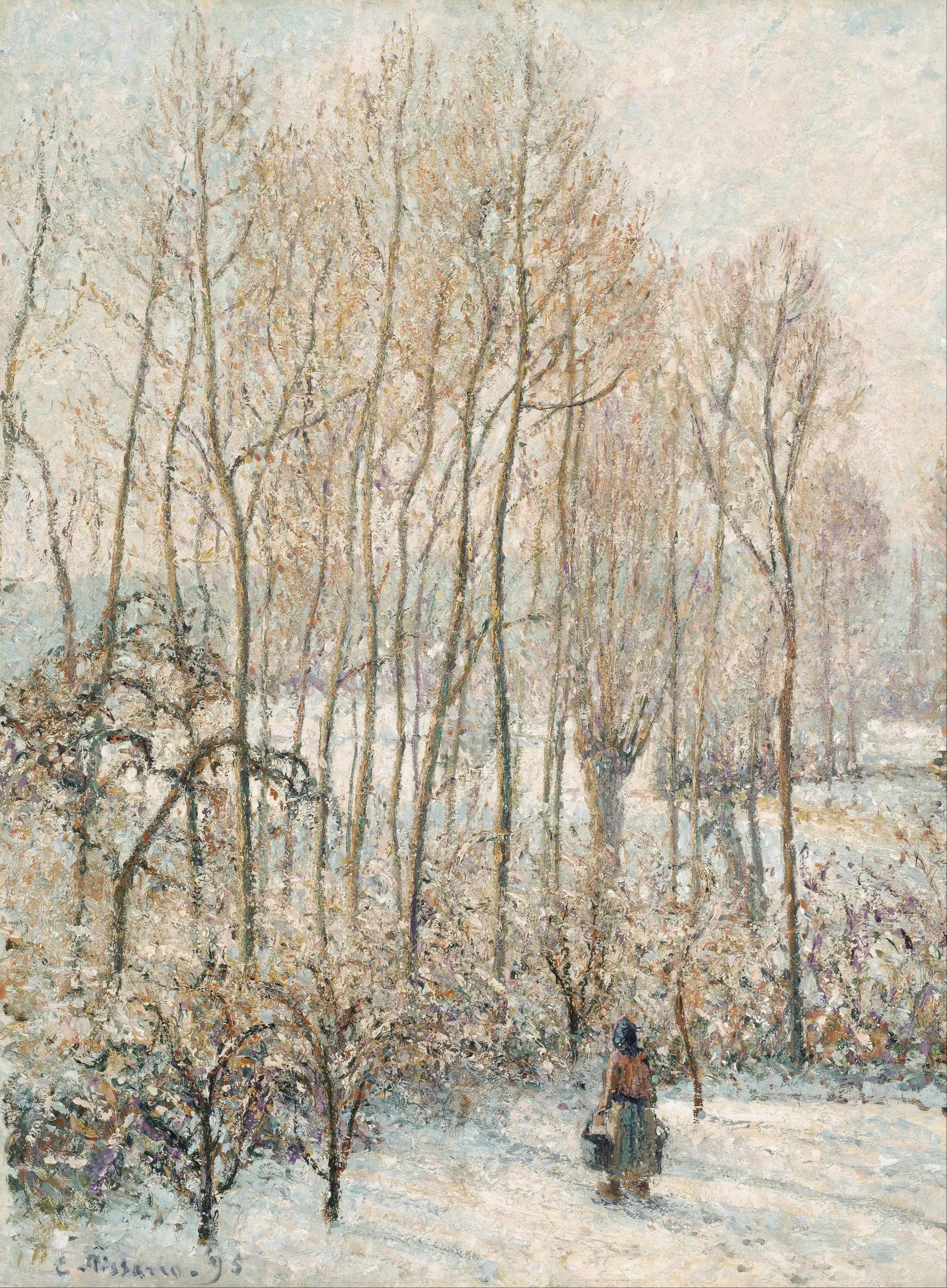 Morning Light on the Snow, Éragny-sur-Epte