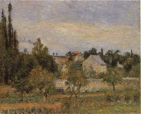 Orchard at Hermitage, Pontoise