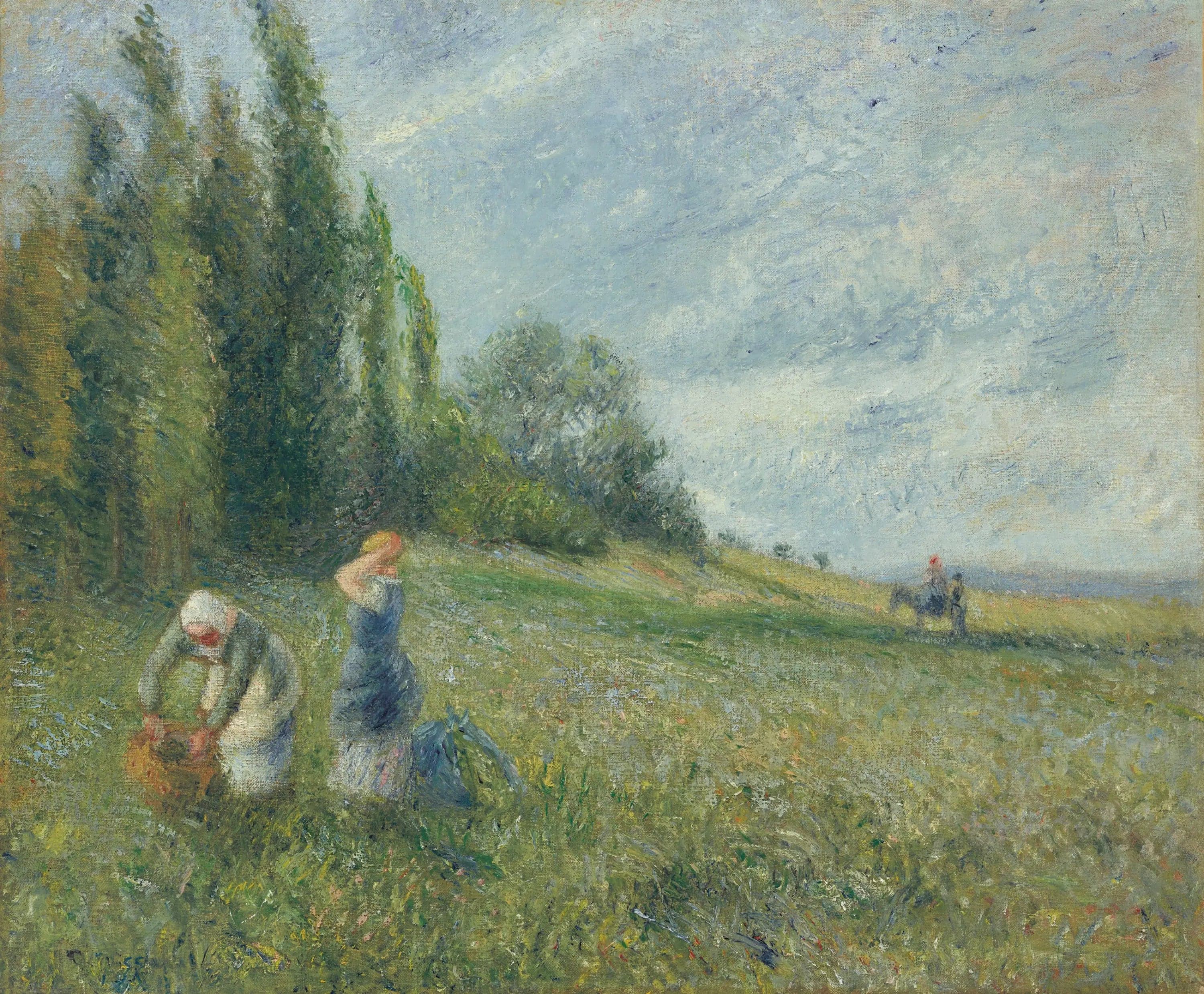 Peasant Women in the Fields, Pontoise