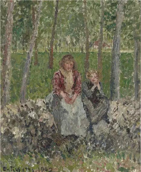 Peasant Women under the Trees at Moret