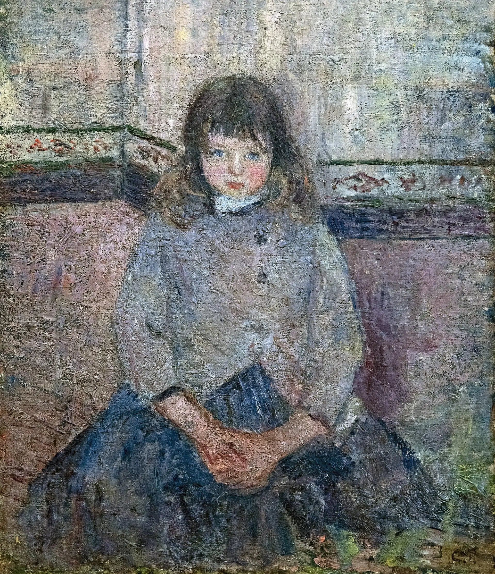 Portrait of Félix Pissarro in Skirt