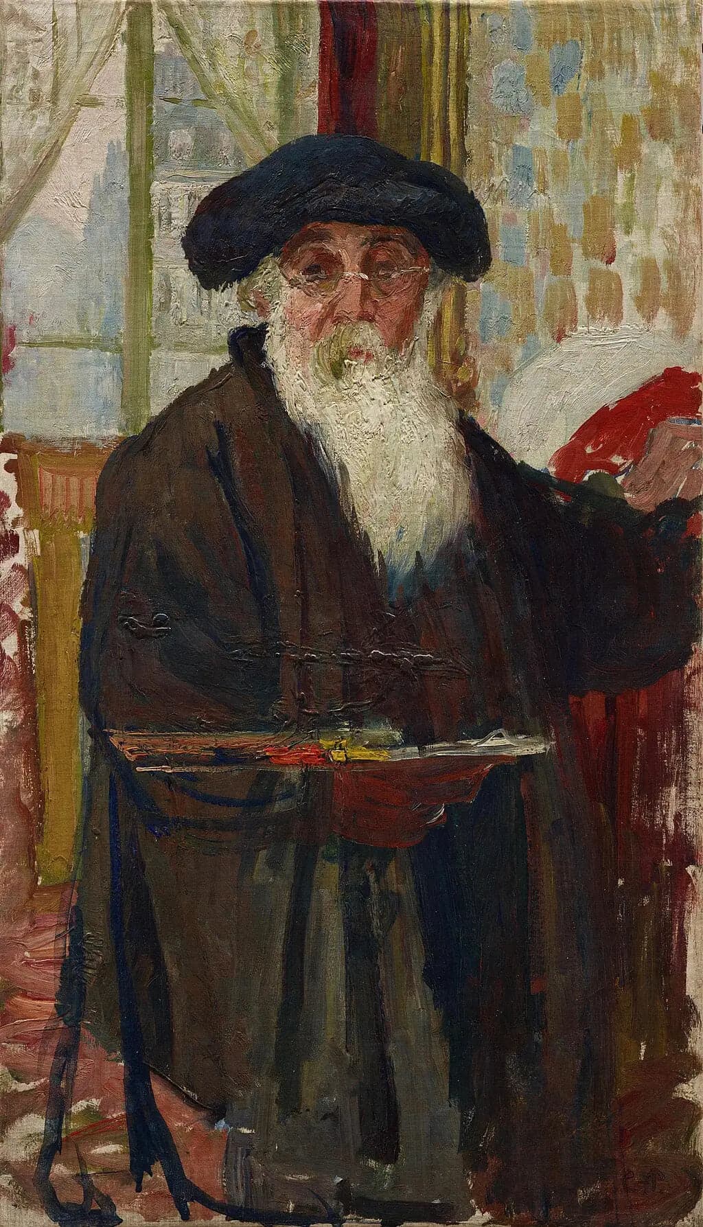 Self-Portrait with Palette