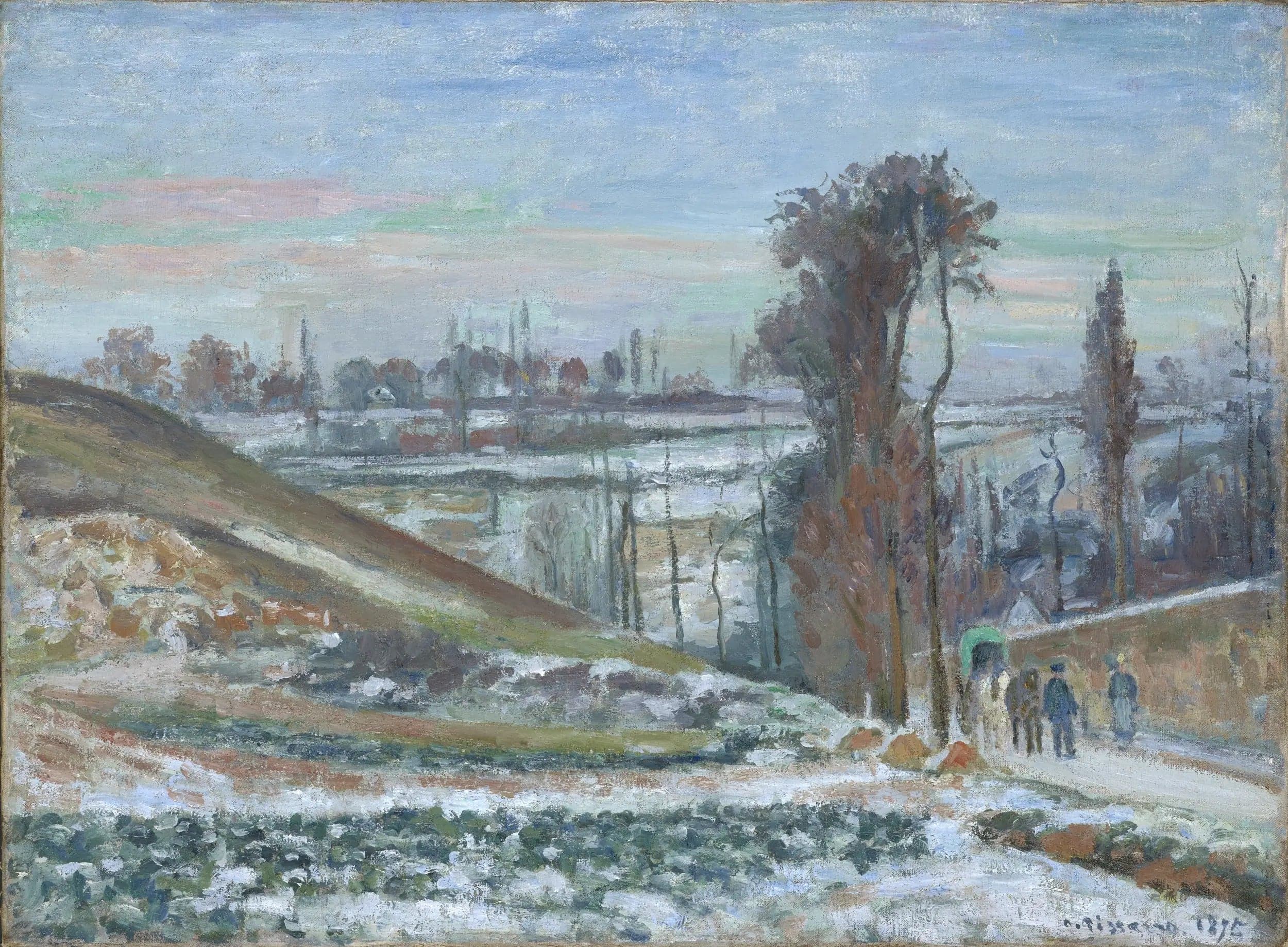 Snow Effect at the Hermitage, Pontoise