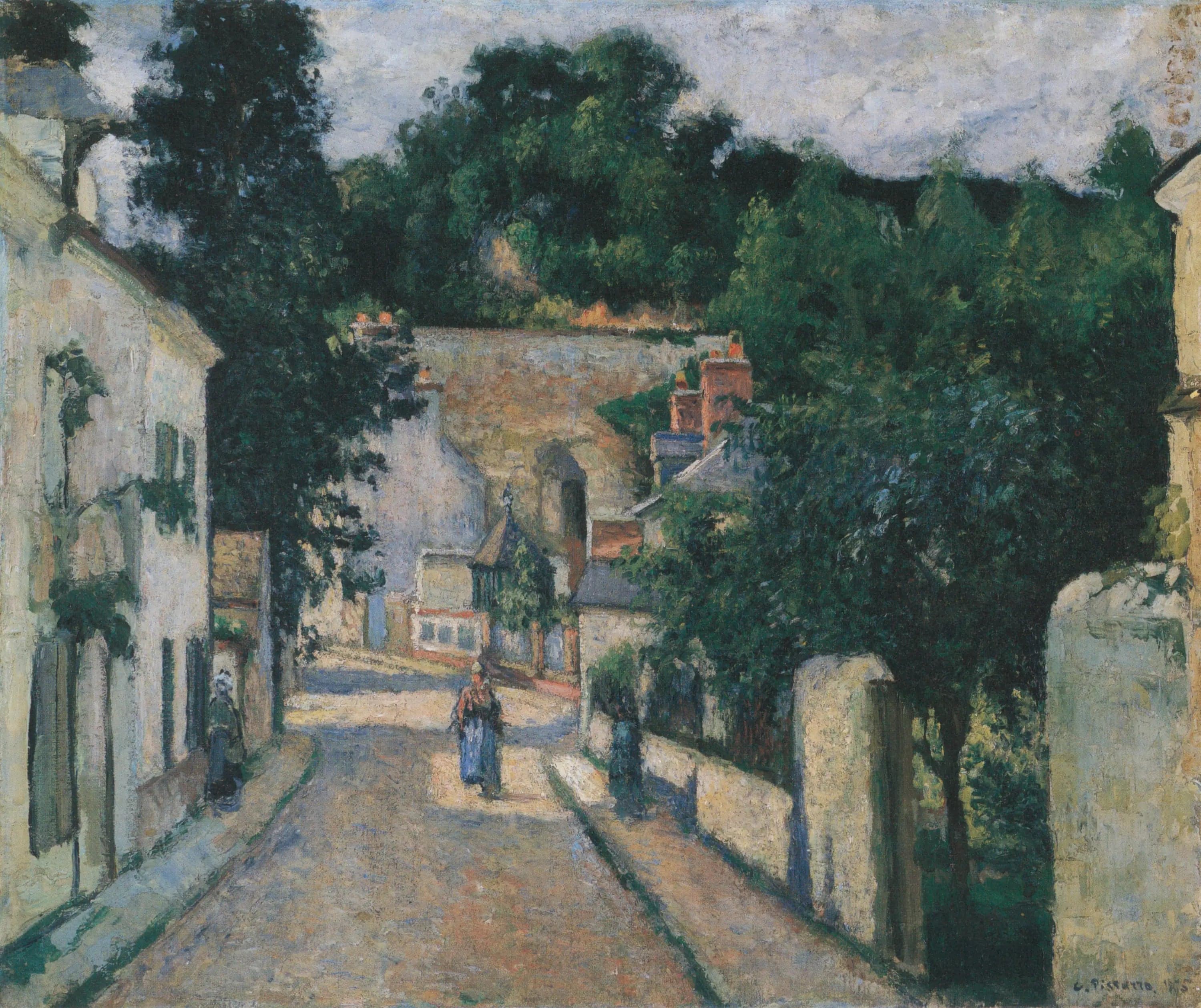 Street of the Hermitage, in Pontoise