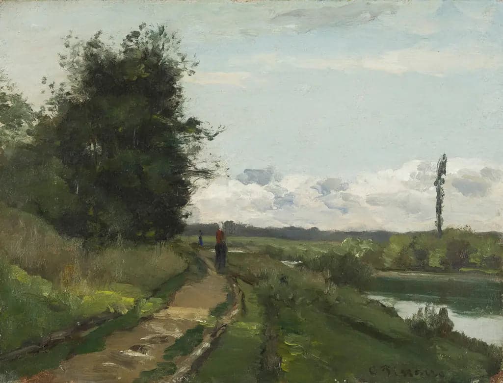 The Banks of the Seine at Bougival