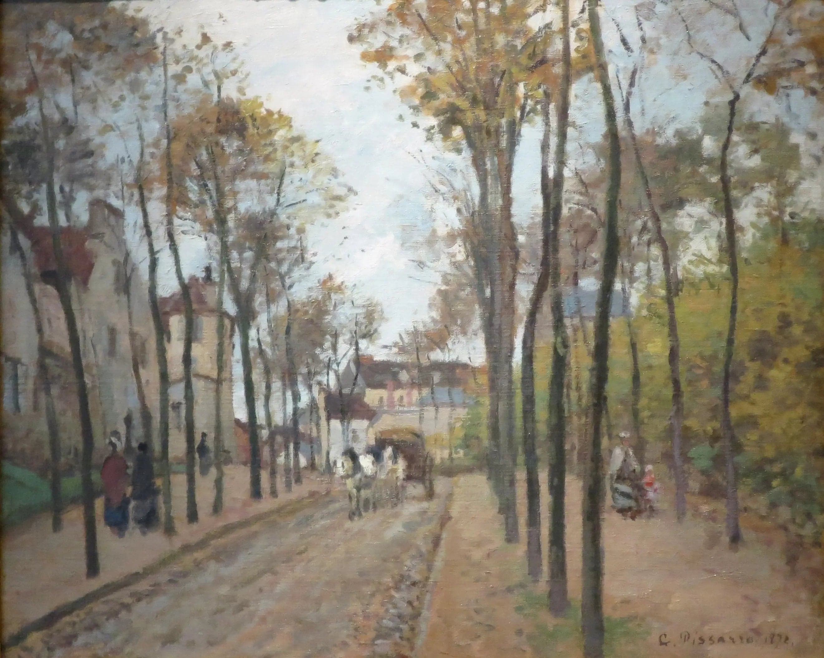 The Boulevard des Fossés, Pontoise