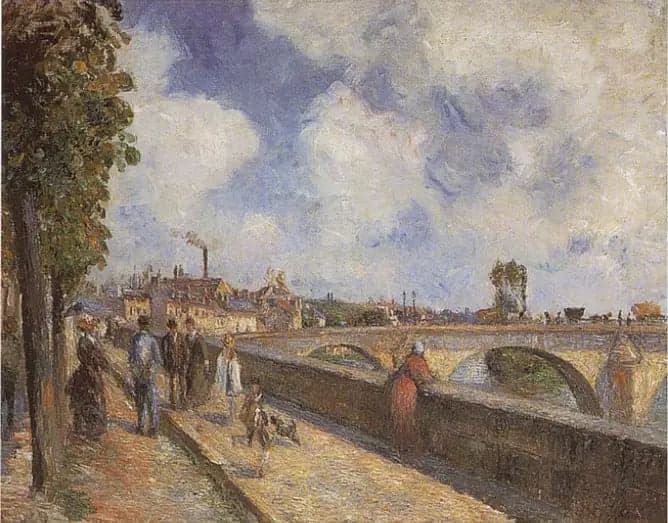 The Bridge at Pontoise