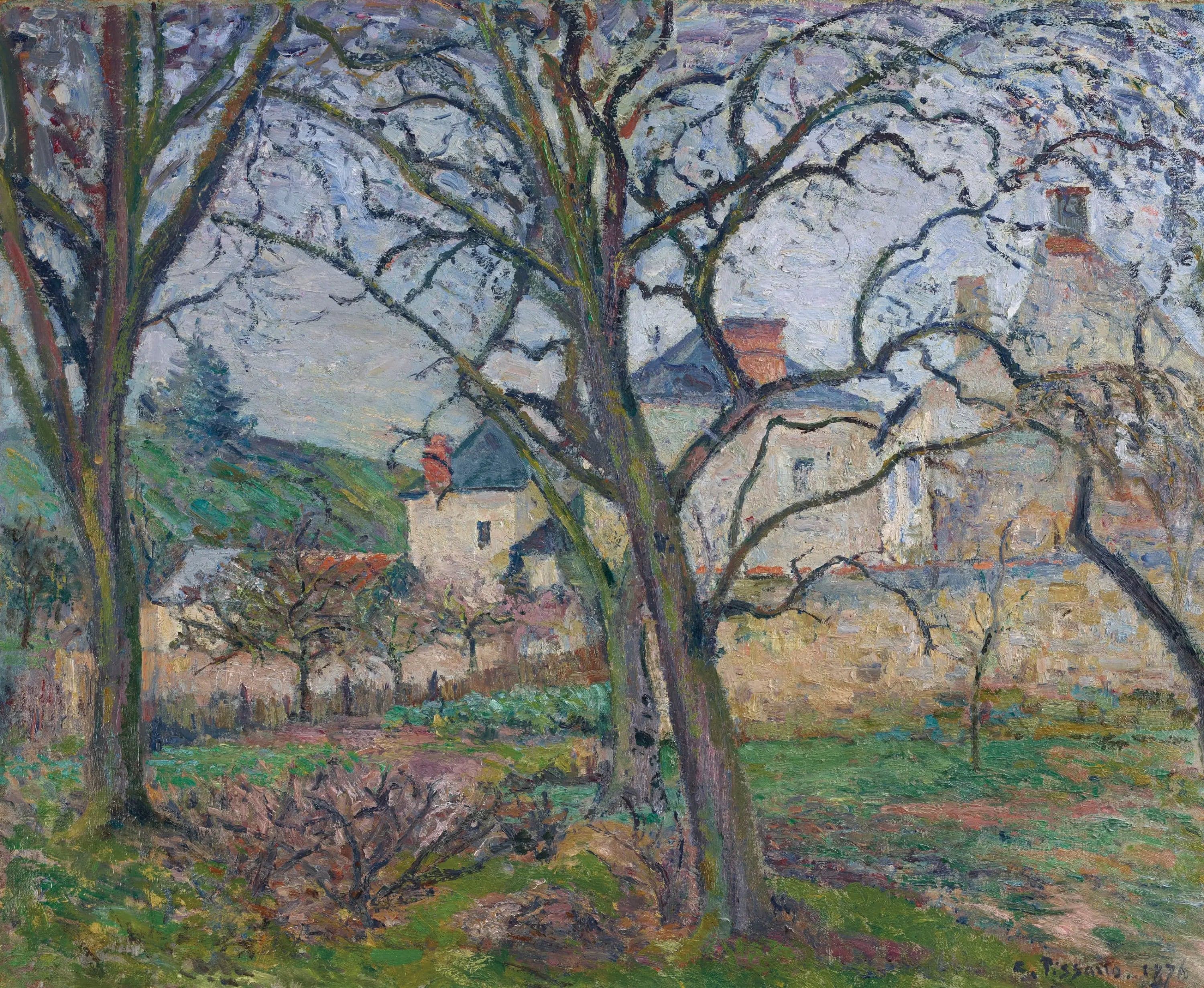 The Garden of Maubuisson, seen towards the Saint-Denis coast, Pontoise