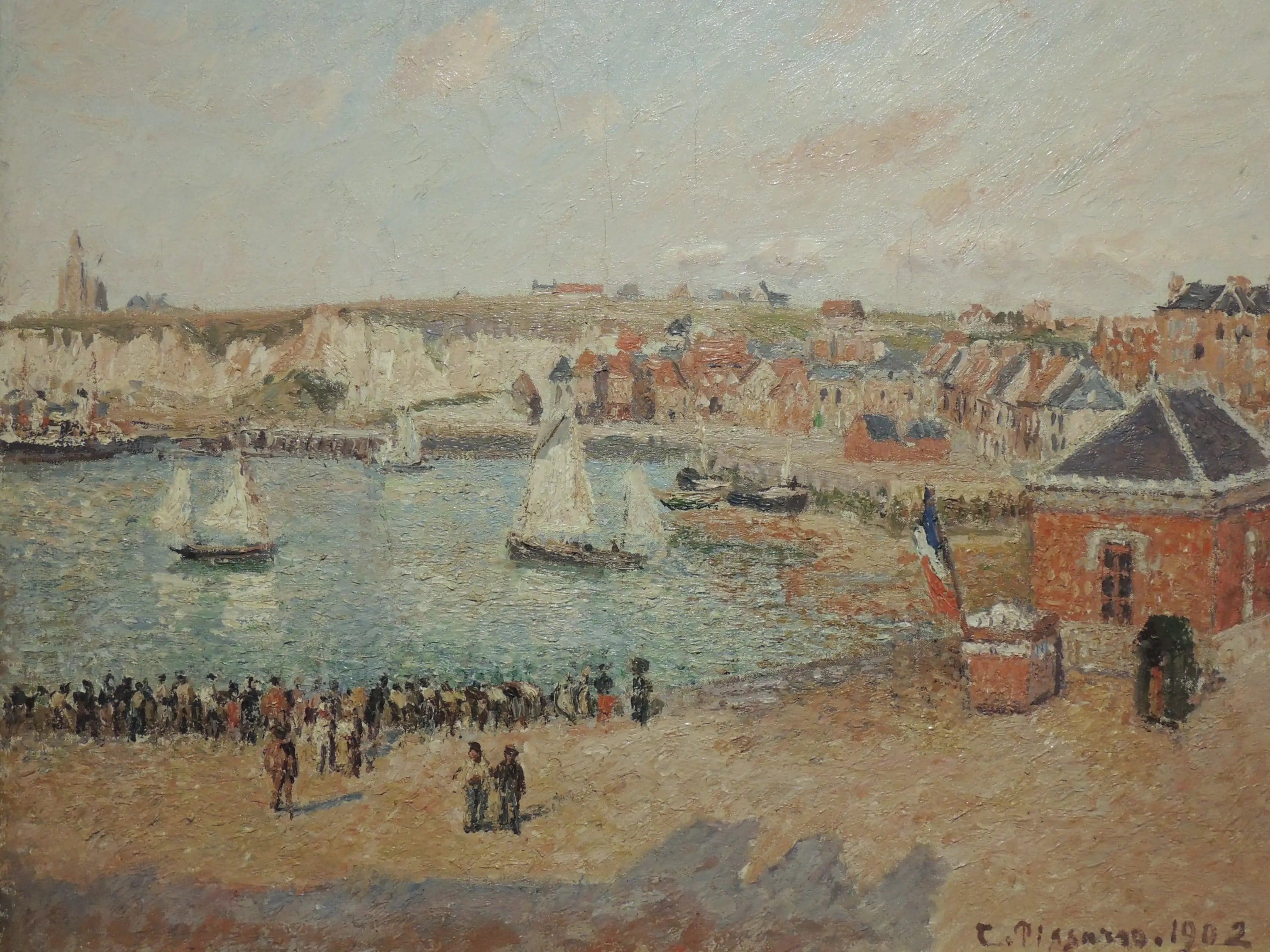 The Harbor of Dieppe, Afternoon, Sun