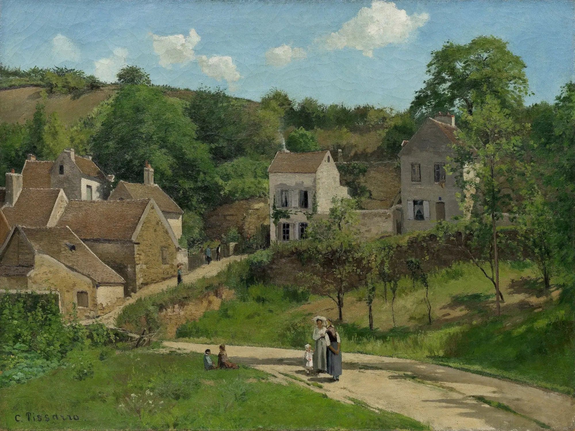 The Hermitage at Pontoise, The Hills of the Hermitage, Pontoise