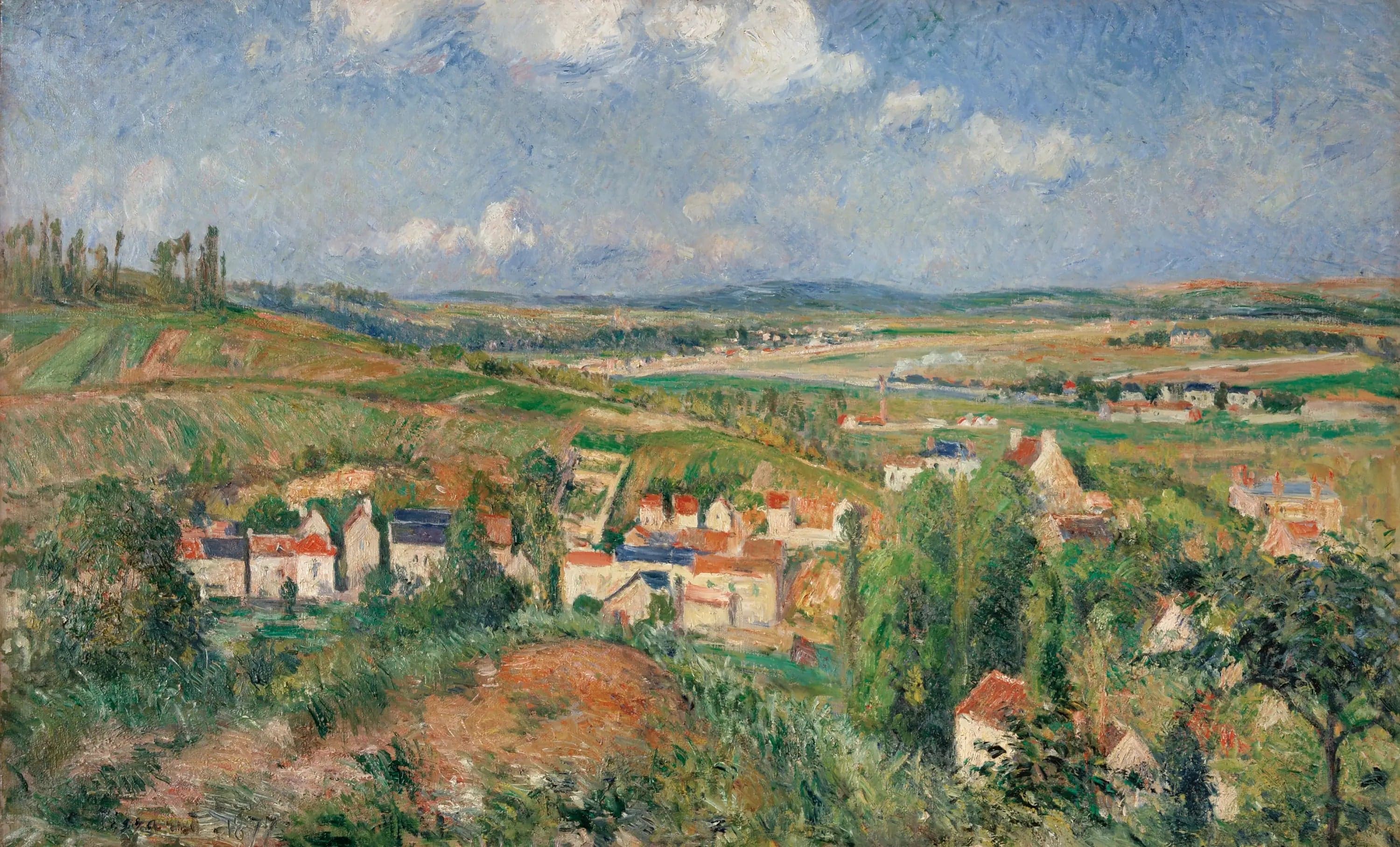 The Hermitage in Summer, Pontoise