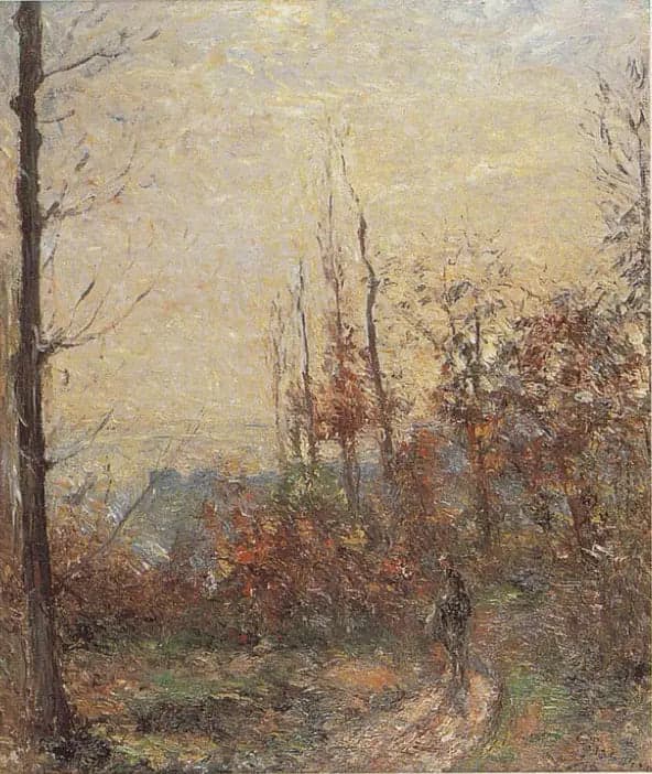 The Old Path in Autumn, Pontoise