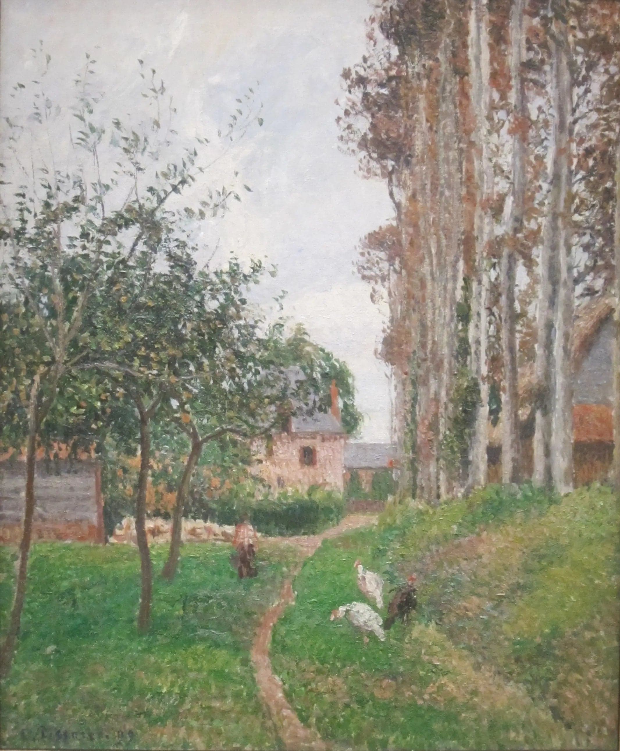 The Orchard of the Ango Manor with the Hens, Varengeville