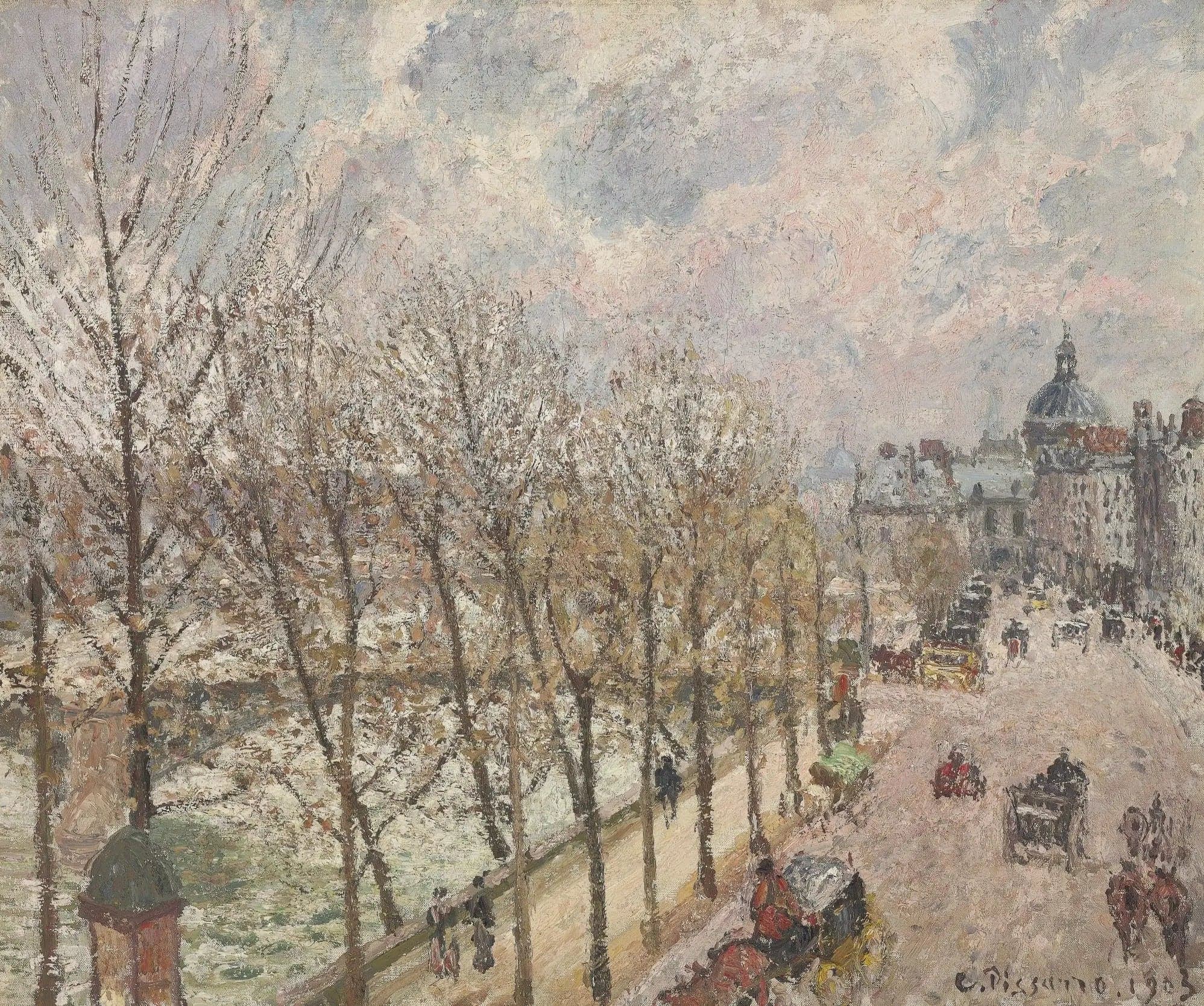 The Quai Malaquais and the Institute, Spring