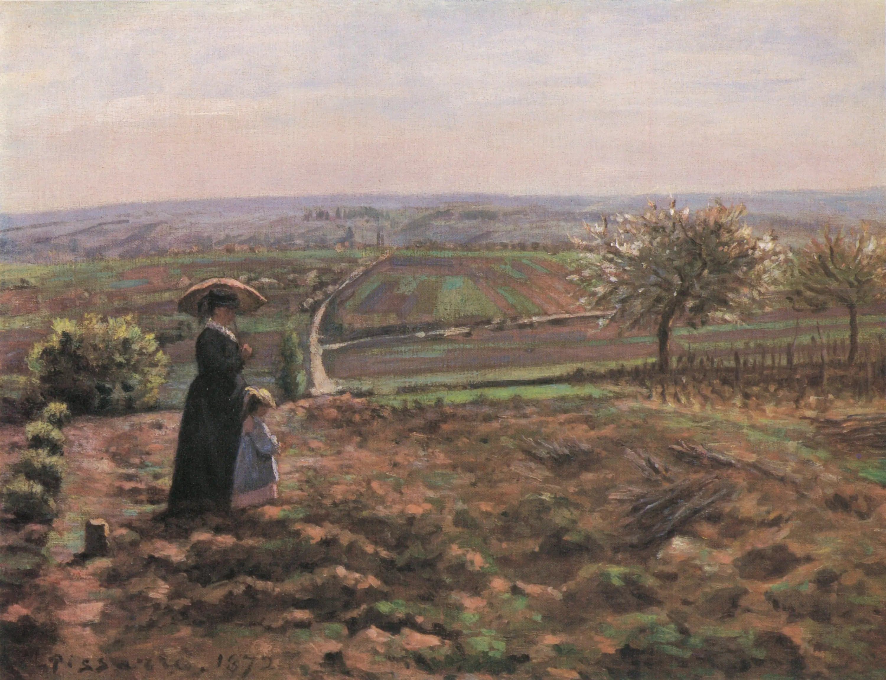 The Road to Rouen, the Heights of Hautil, Pontoise