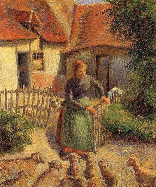 The Shepherdess Tenant of the Sheep