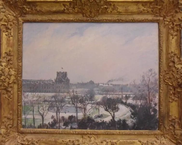 The Tuileries Garden, Snow Effect