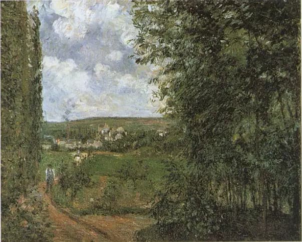 View from the Gratte-Coqs Coast, Pontoise