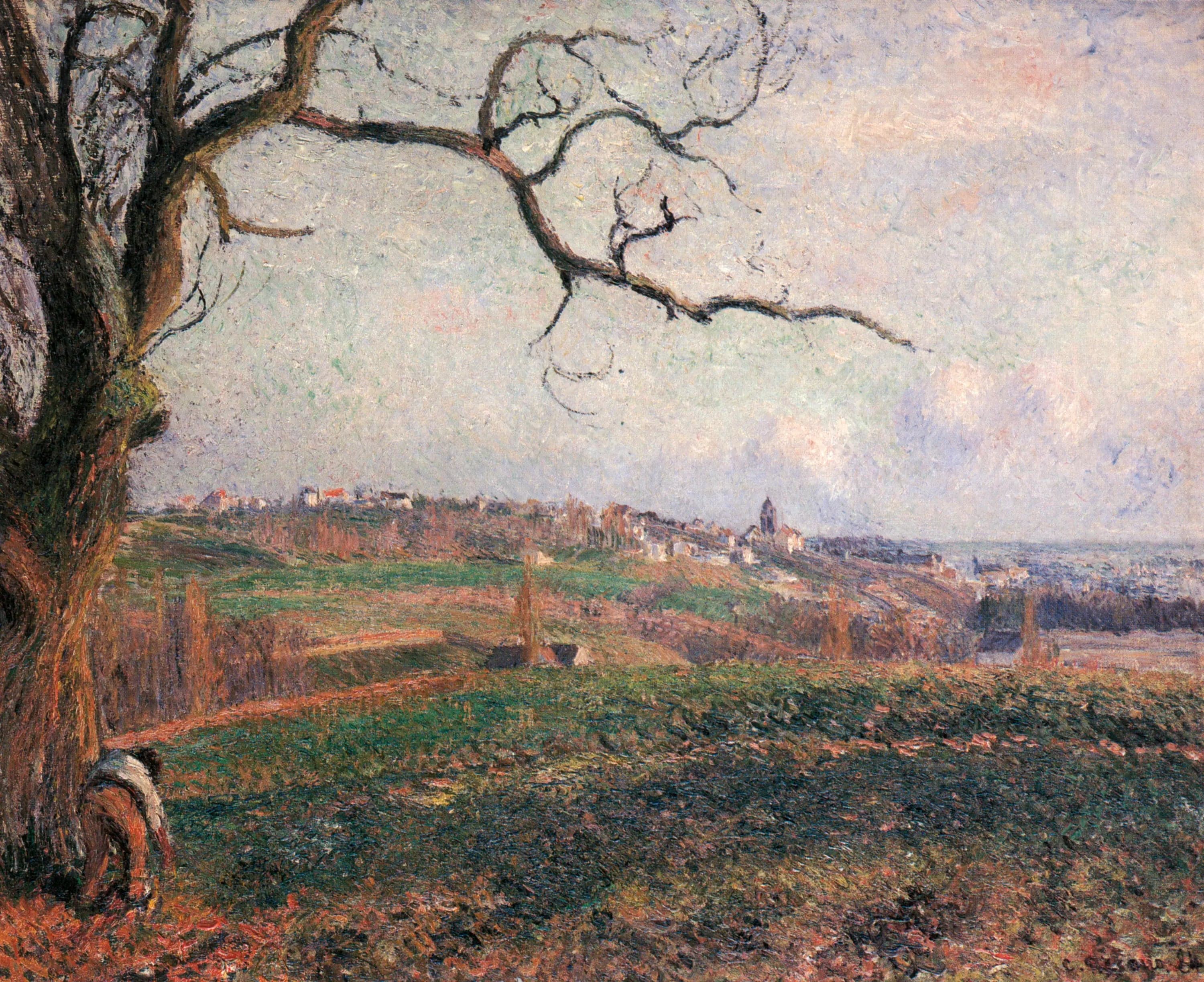 View of the City of Pontoise