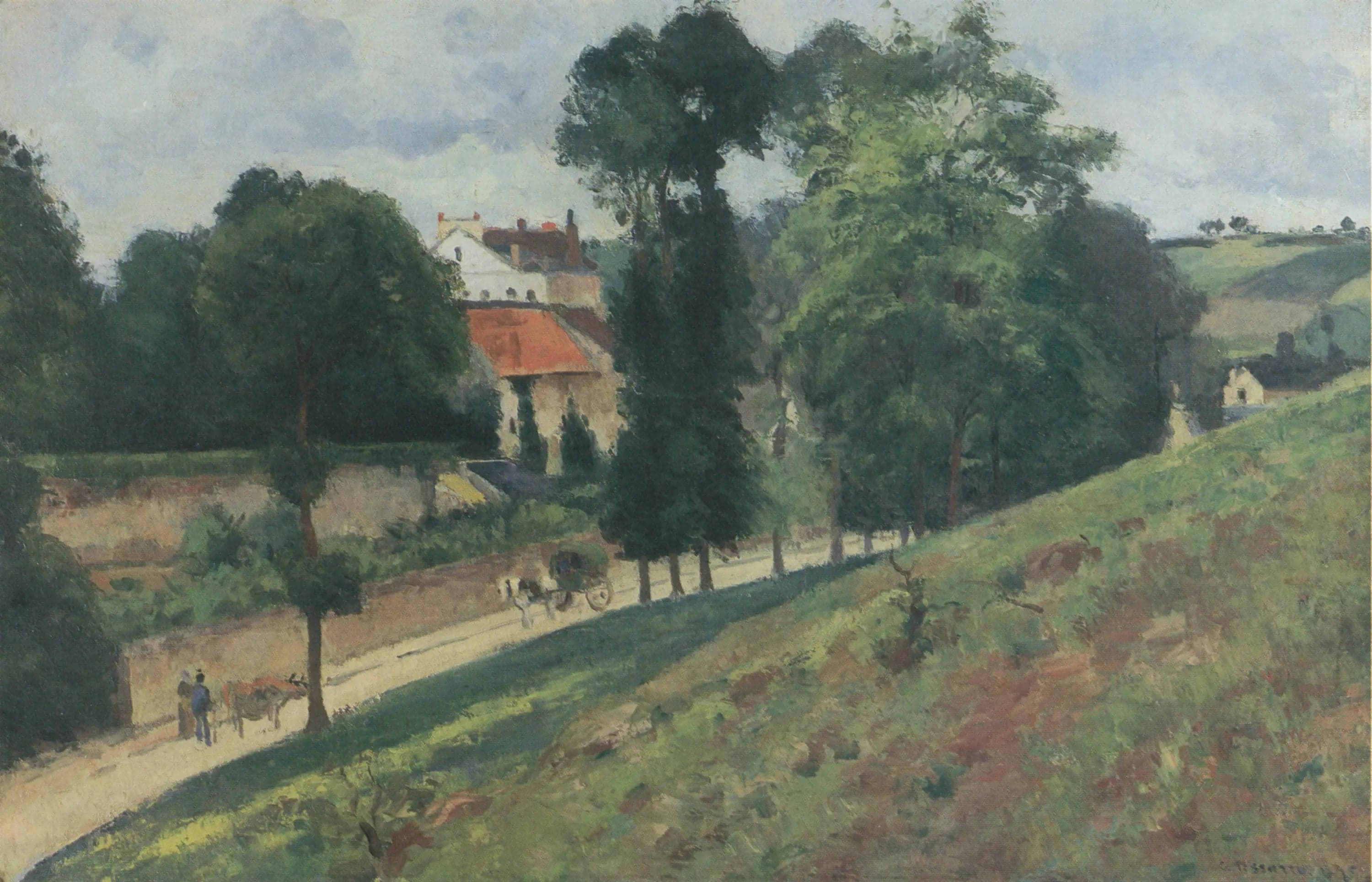 View of the House of the Mathurins, Pontoise