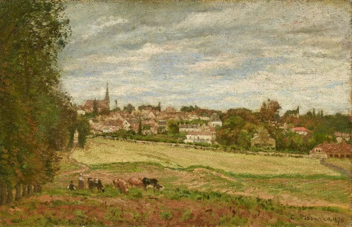 View of the Village of Marly-le-Roi