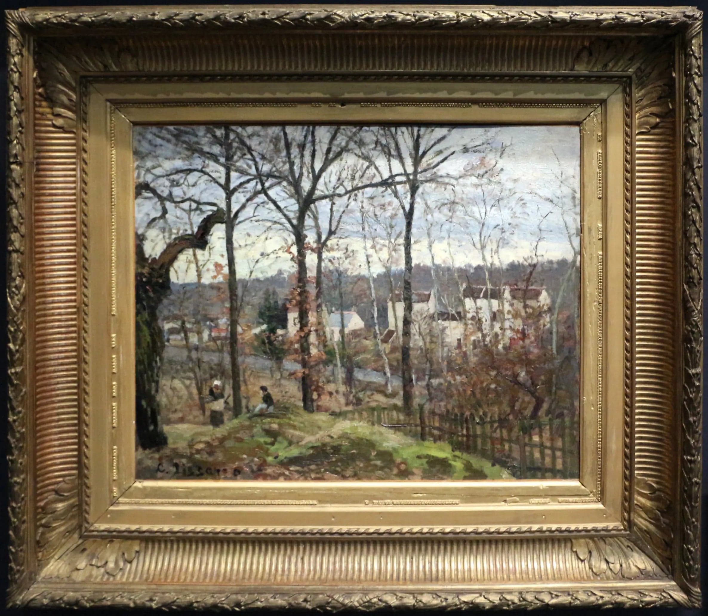 Winter Landscape at Louveciennes