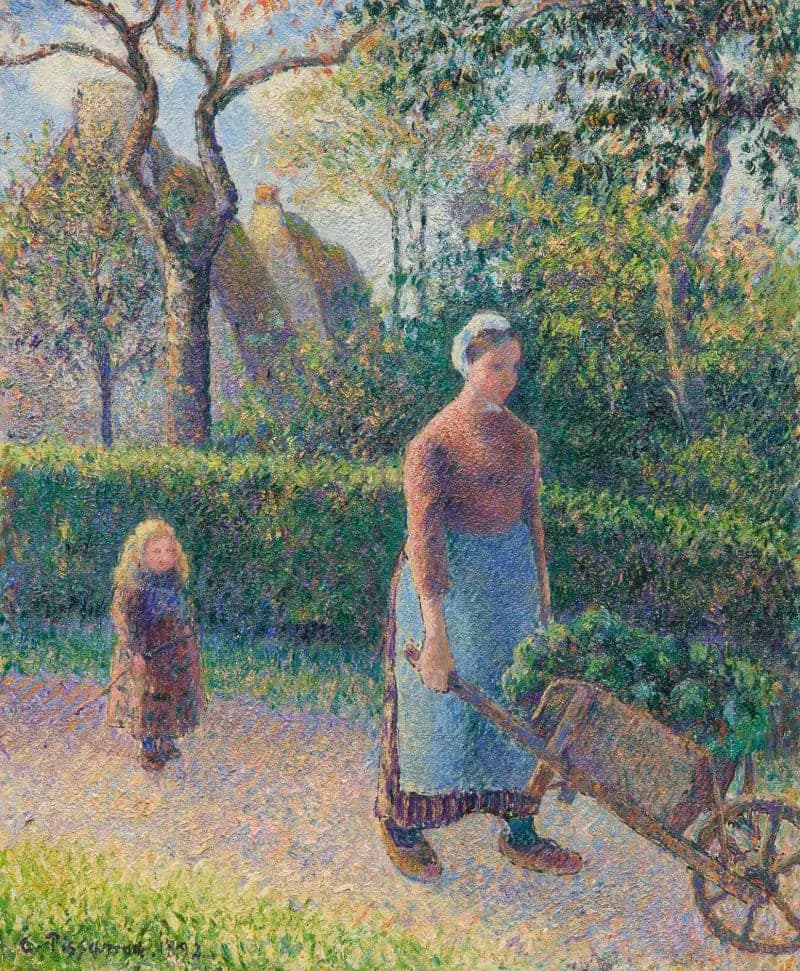 Woman with Wheelbarrow