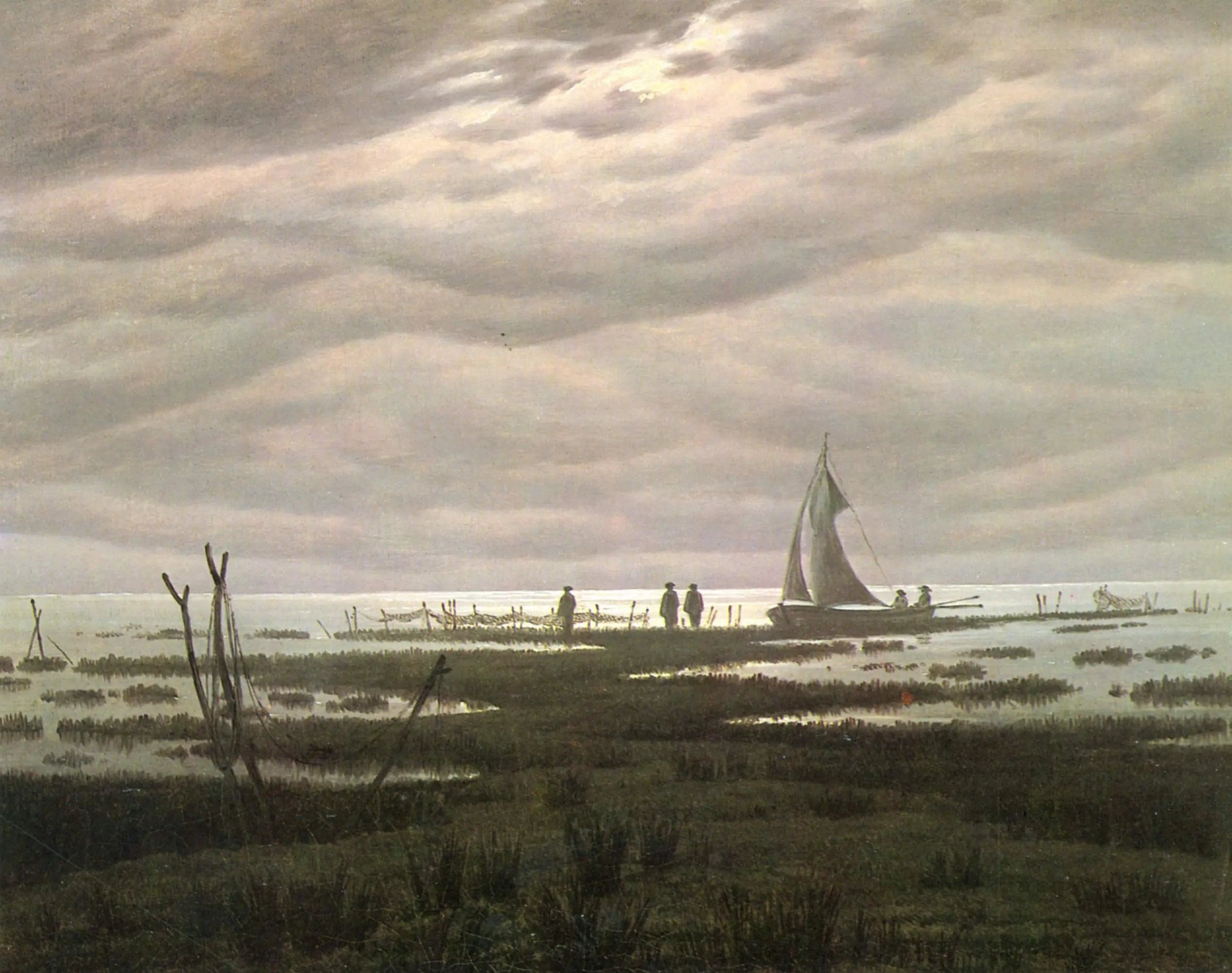 Flat Landscape in the Bay of Greifswald