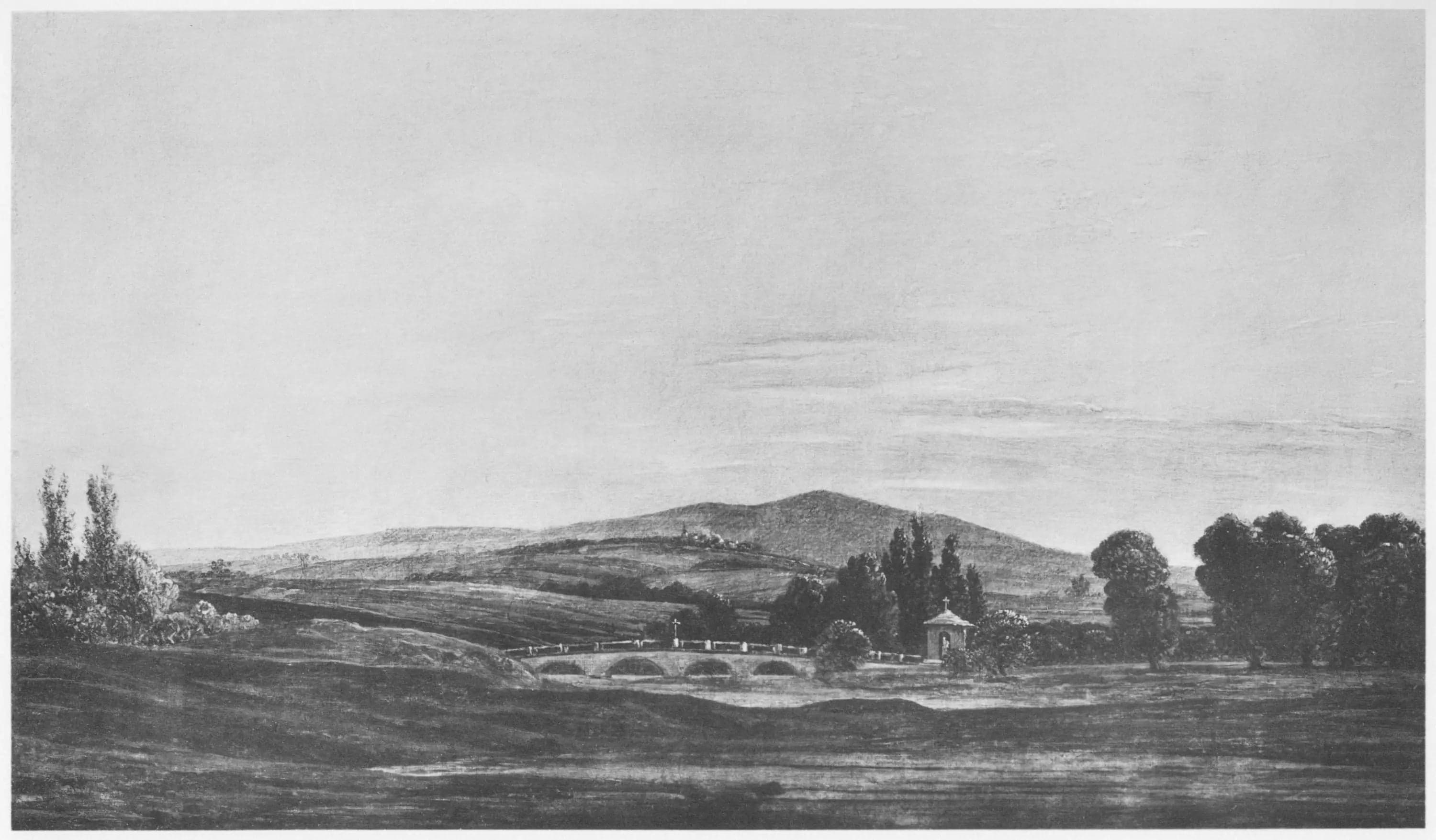 Landscape in the Giant Mountains