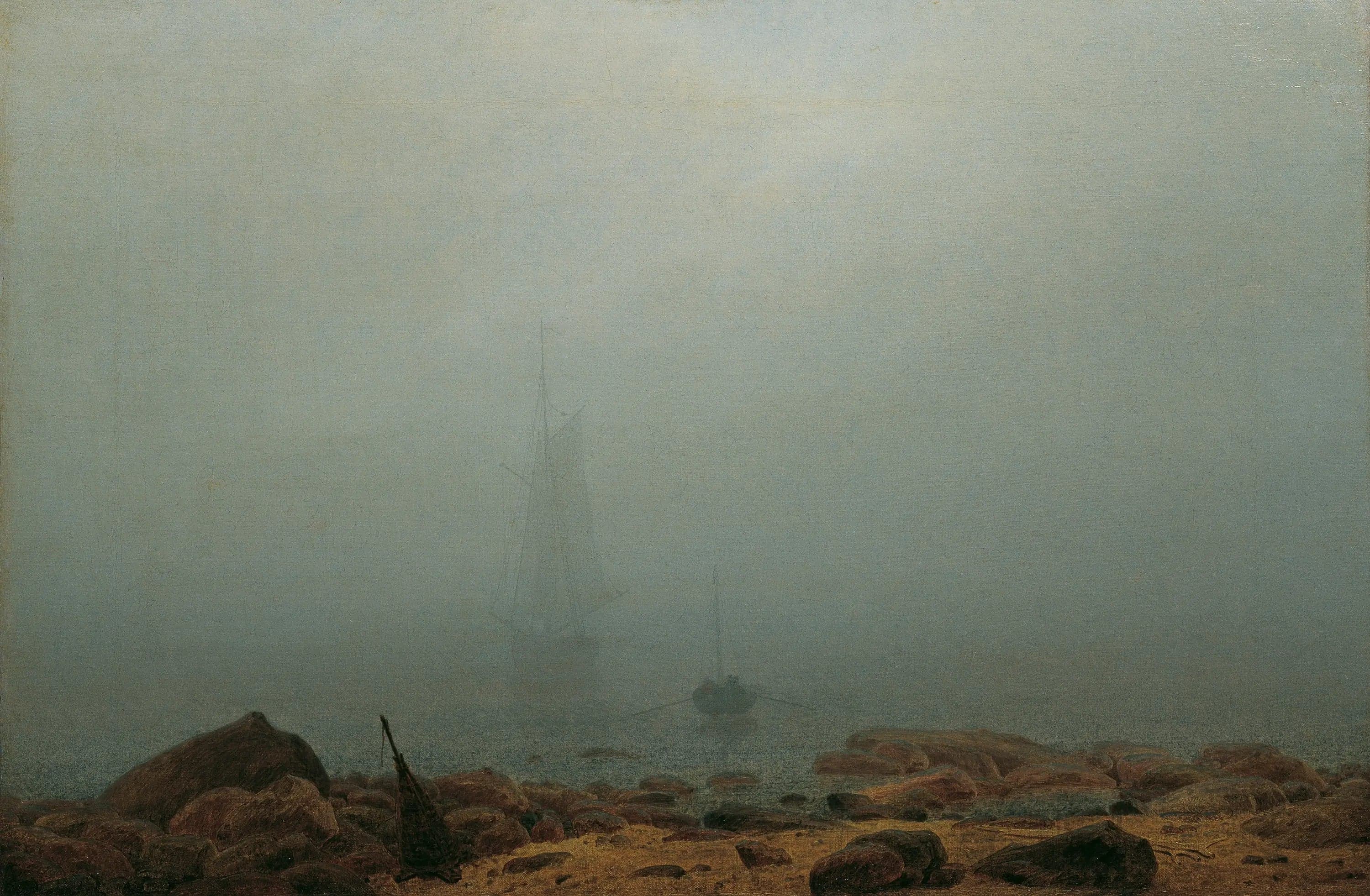 Shore in the Fog
