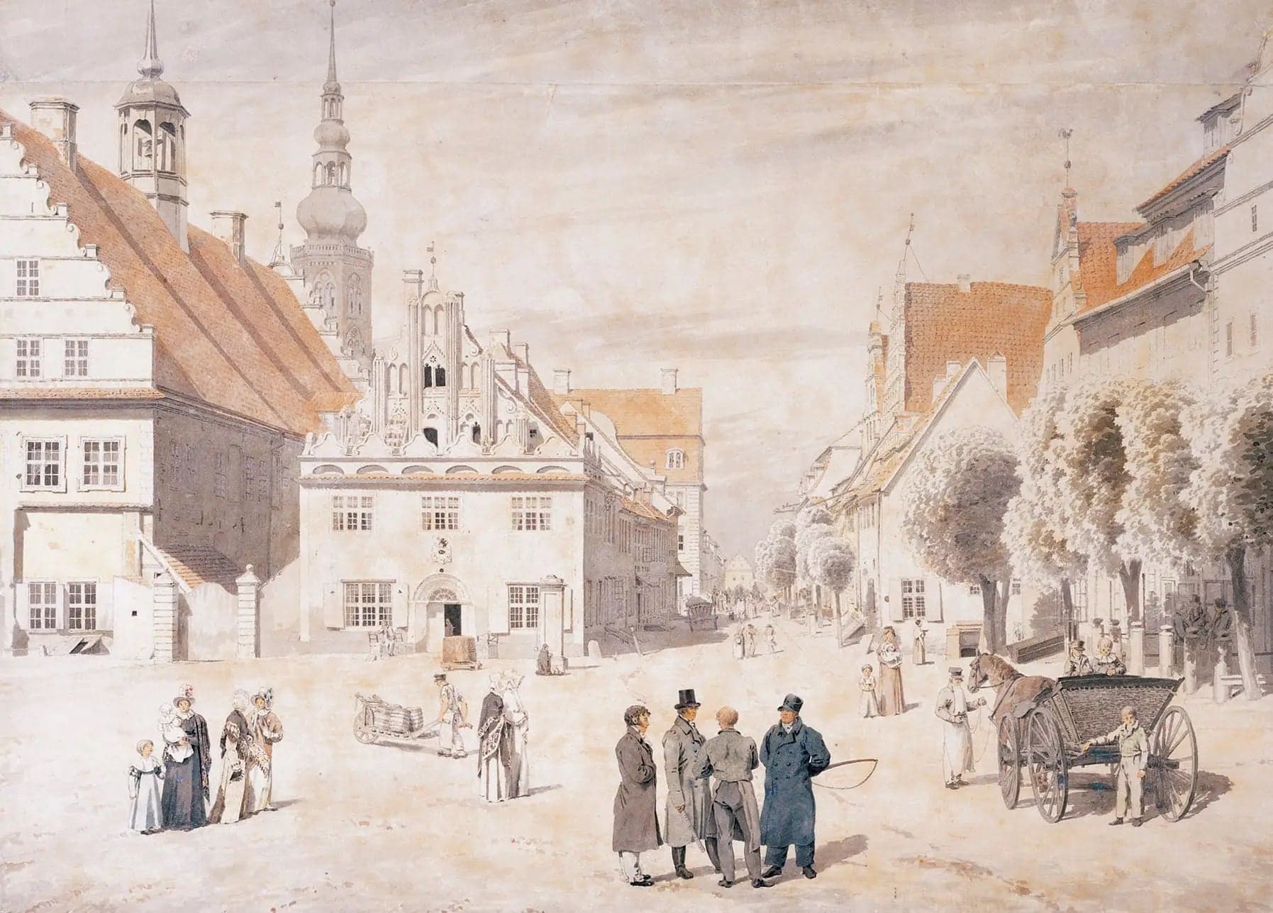 The Market of Greifswald