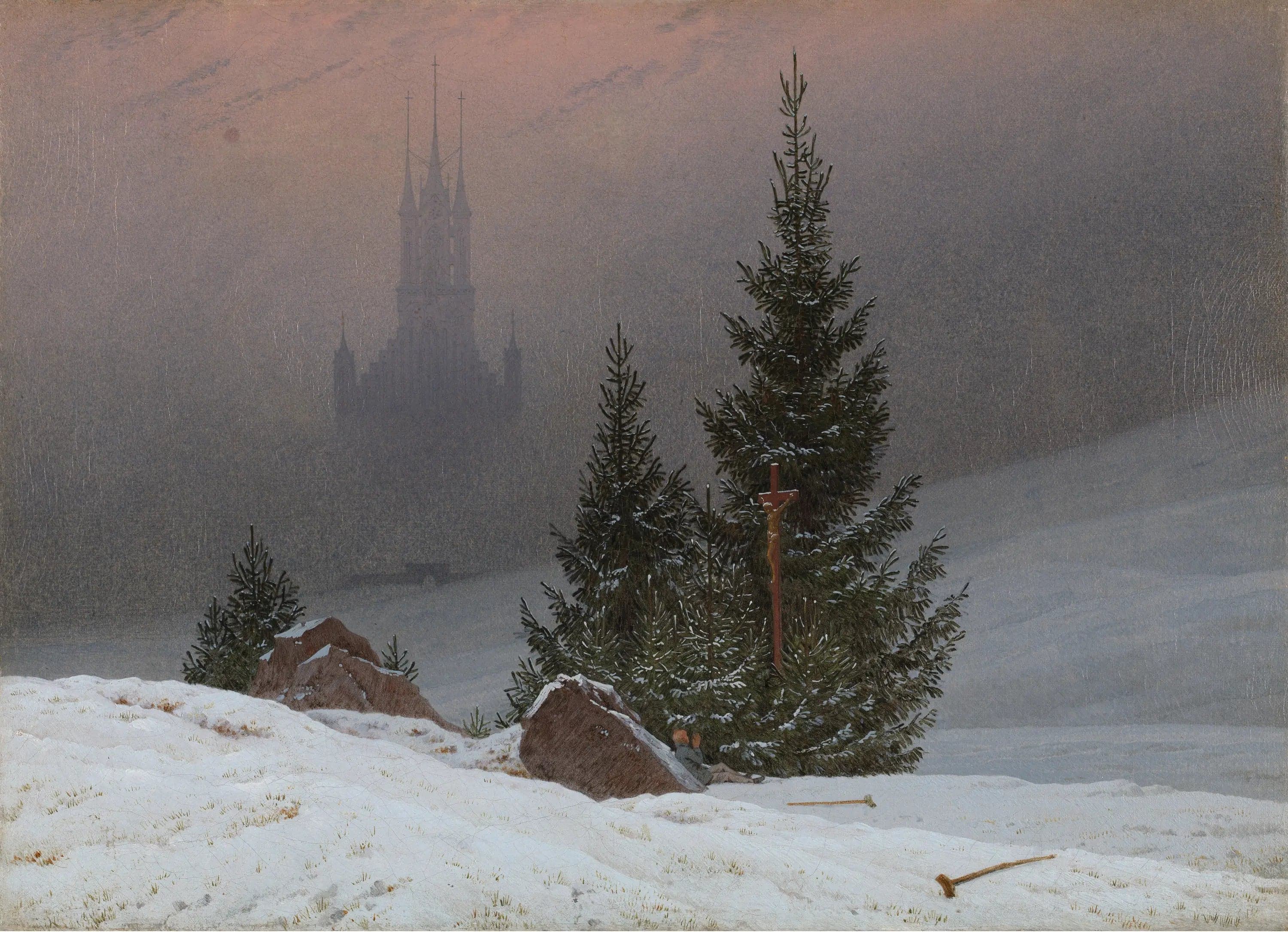 Winter Landscape with Church
