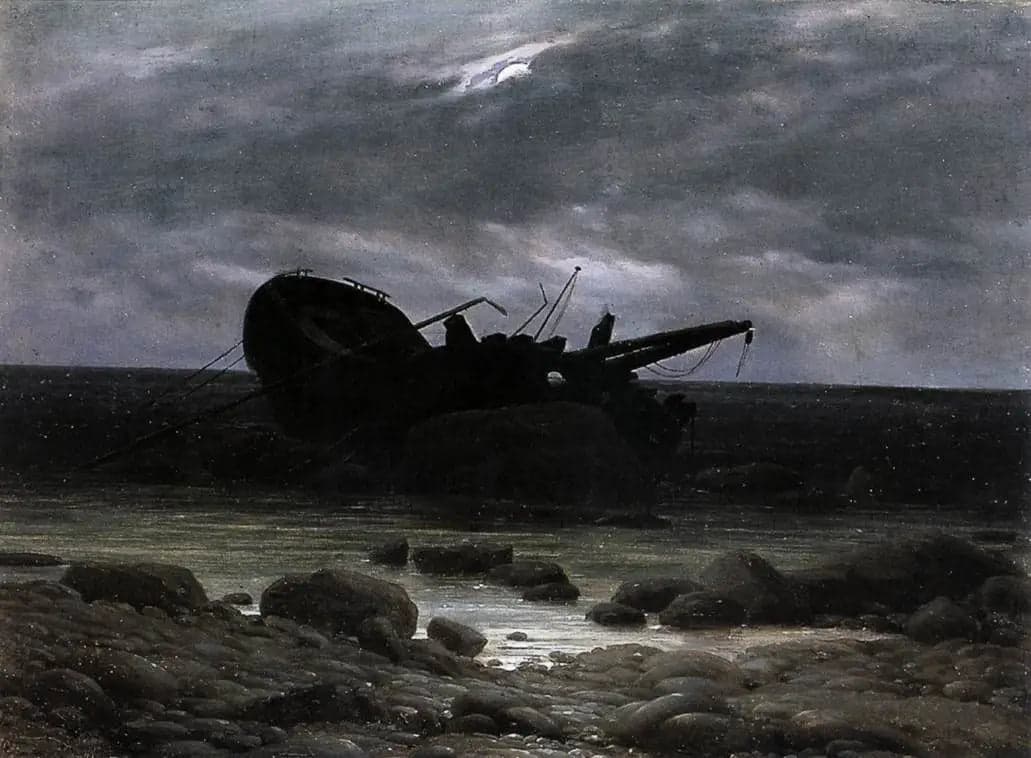 Wreck at Moonlight