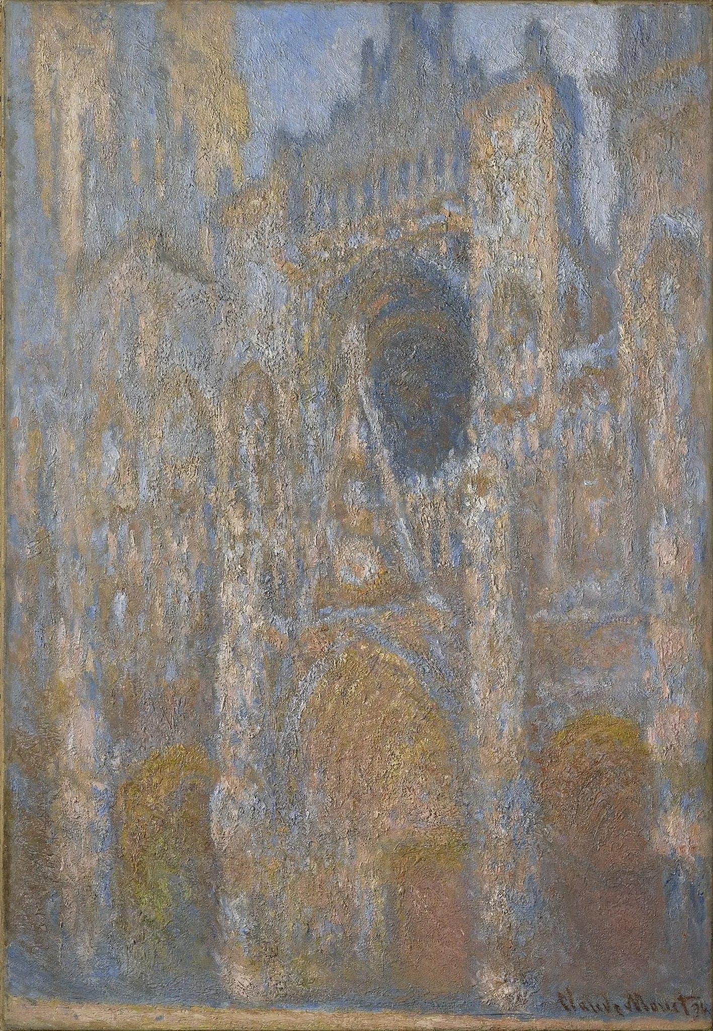 The Rouen Cathedral, the Portal, High Noon