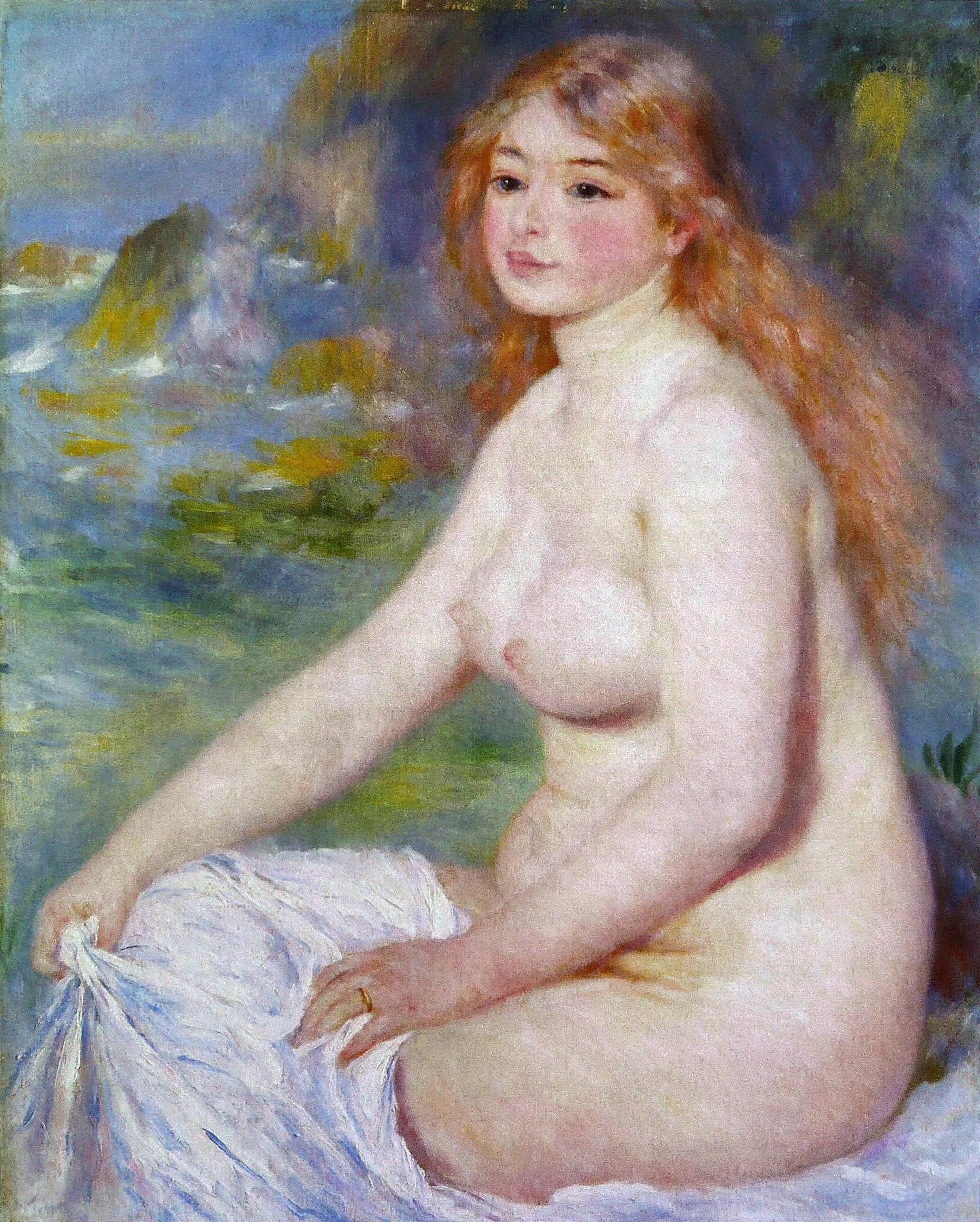 The Blonde Bather - Pierre