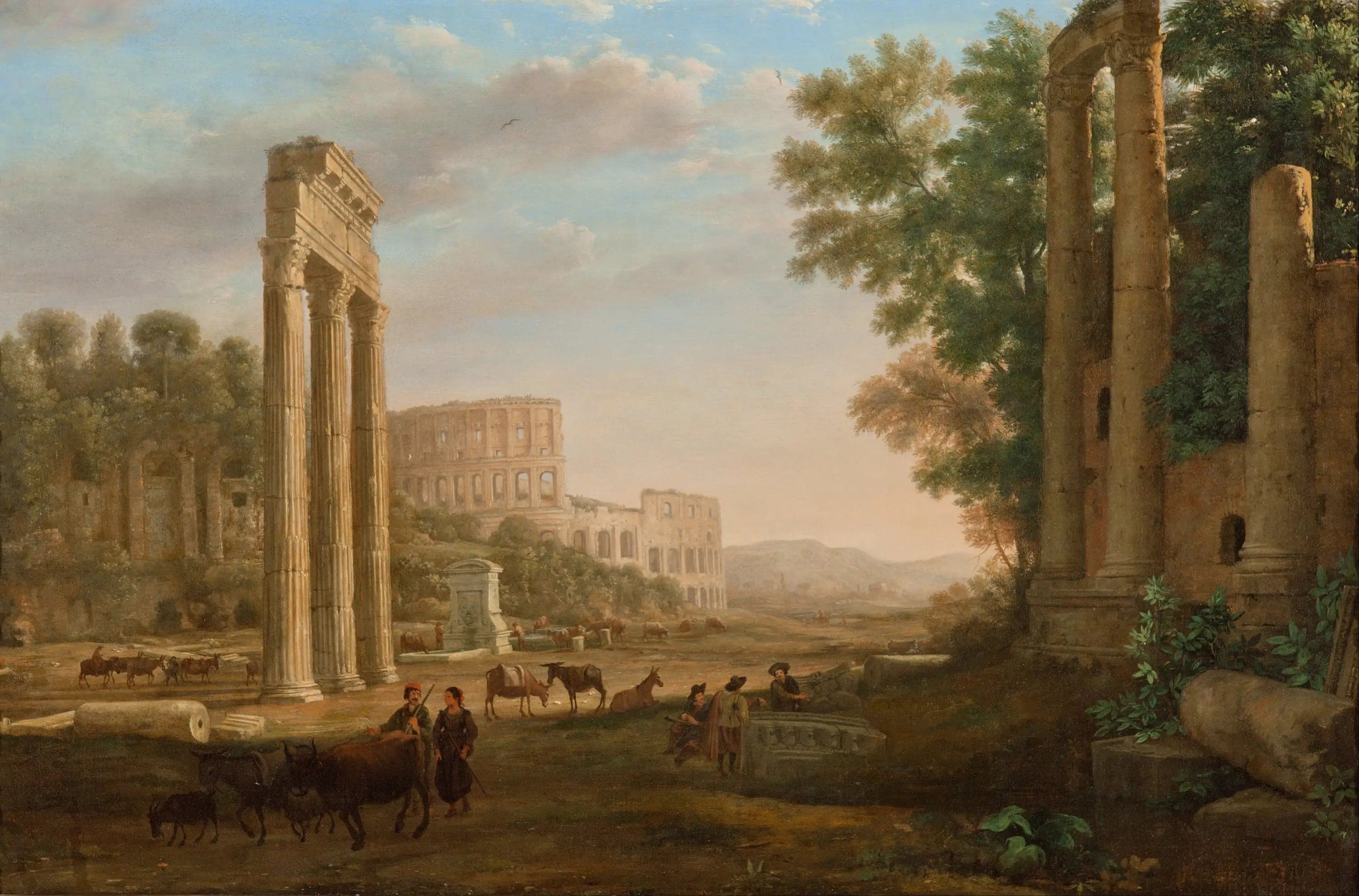 Capriccio with the Ruins of the Roman Forum