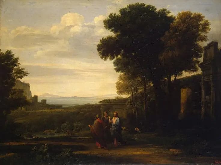 Landscape with Christ on the Road to Emmaus