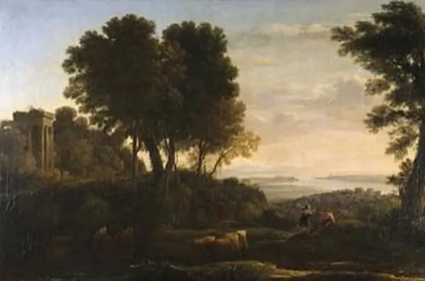 Landscape with Mercury and Bacchus