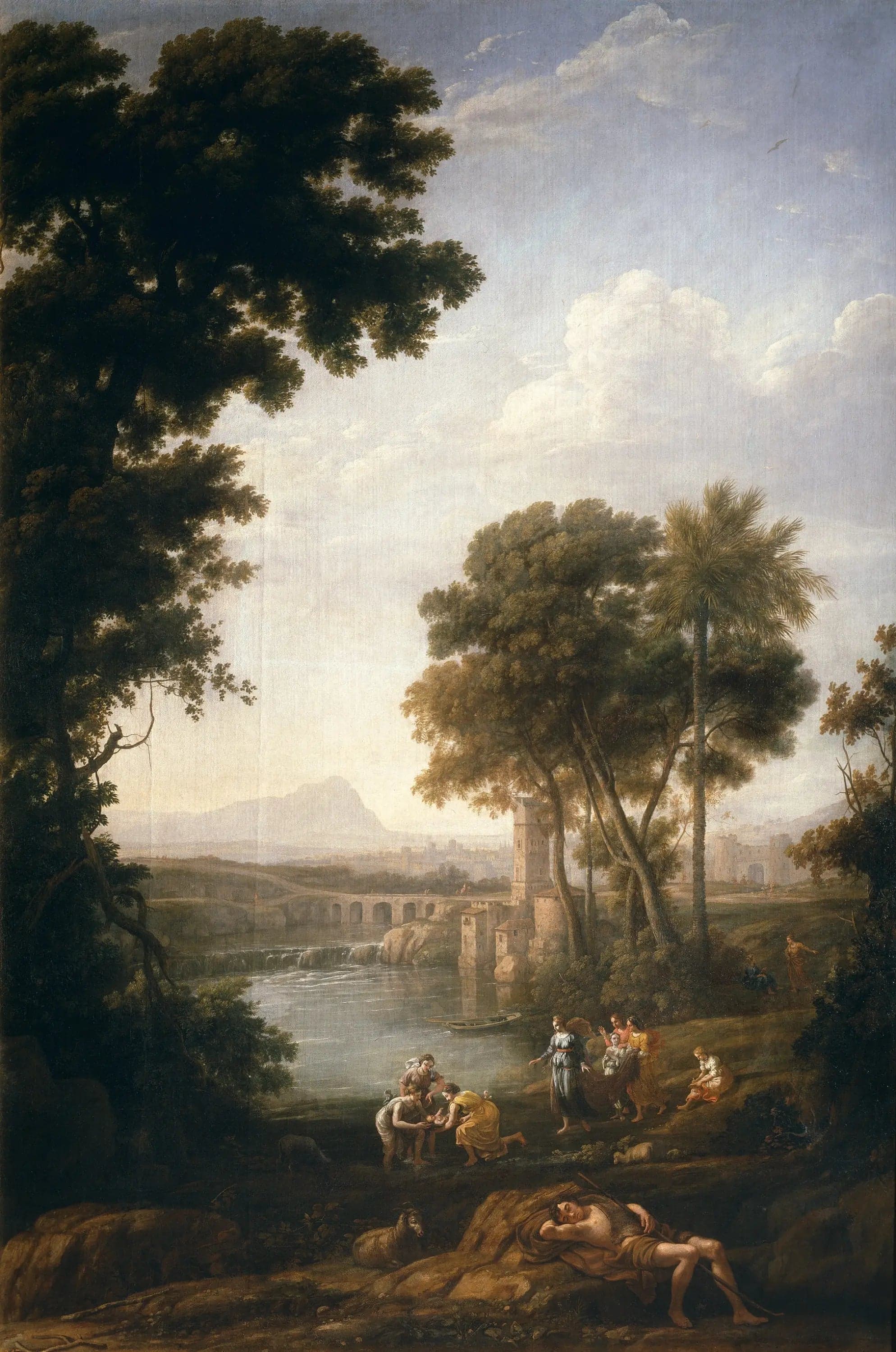 Landscape with Moses Saved from the Nile